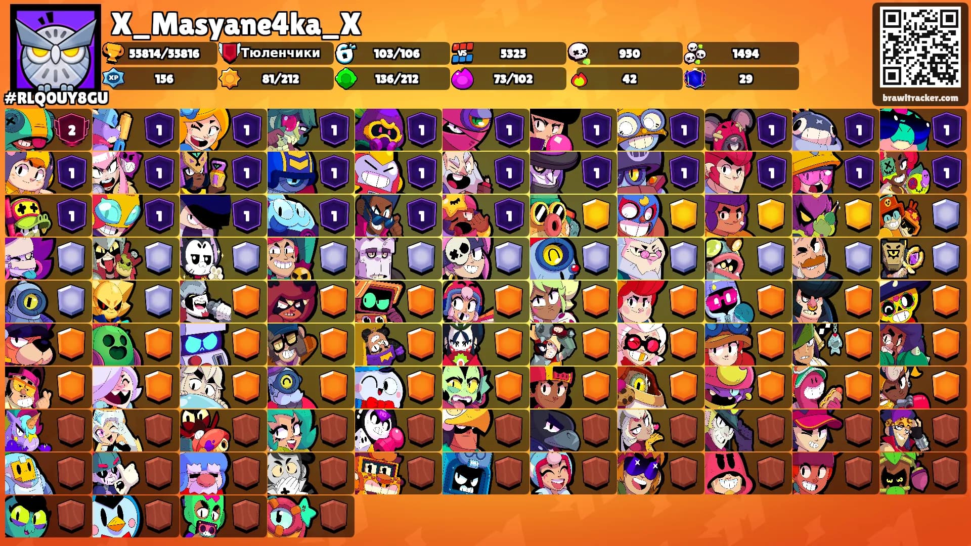 X_Masyane4ka_X's Ranks