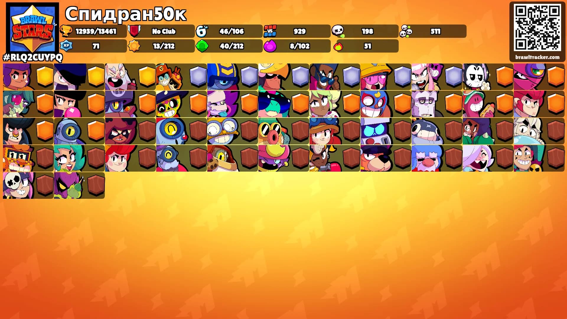 Спидран50к's Ranks