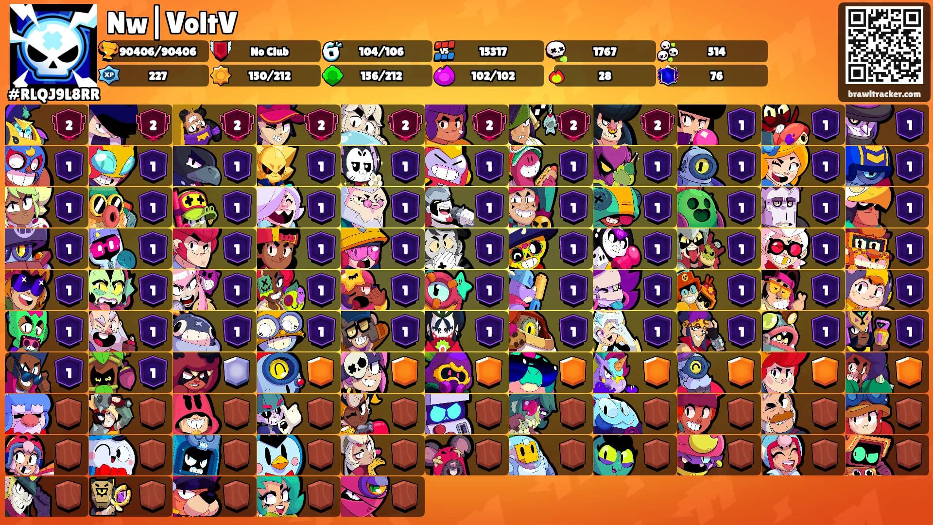 Nw|VoltV's Ranks