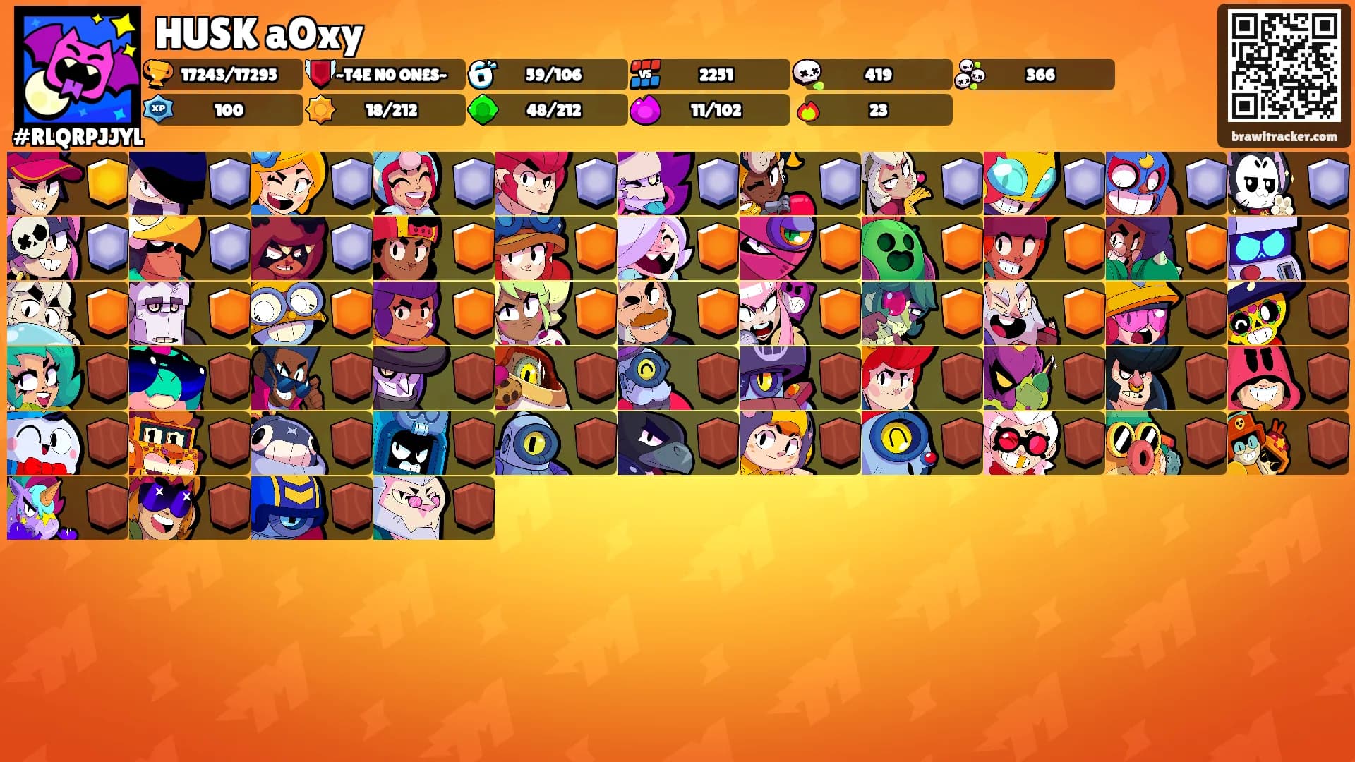 HUSK aOxy's Ranks