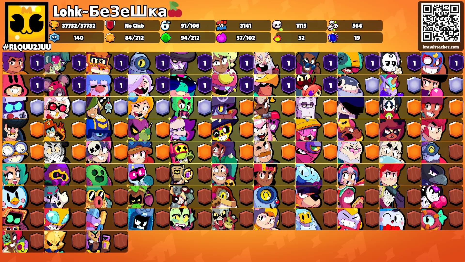 Lohk~БеЗеШка🍒's Ranks
