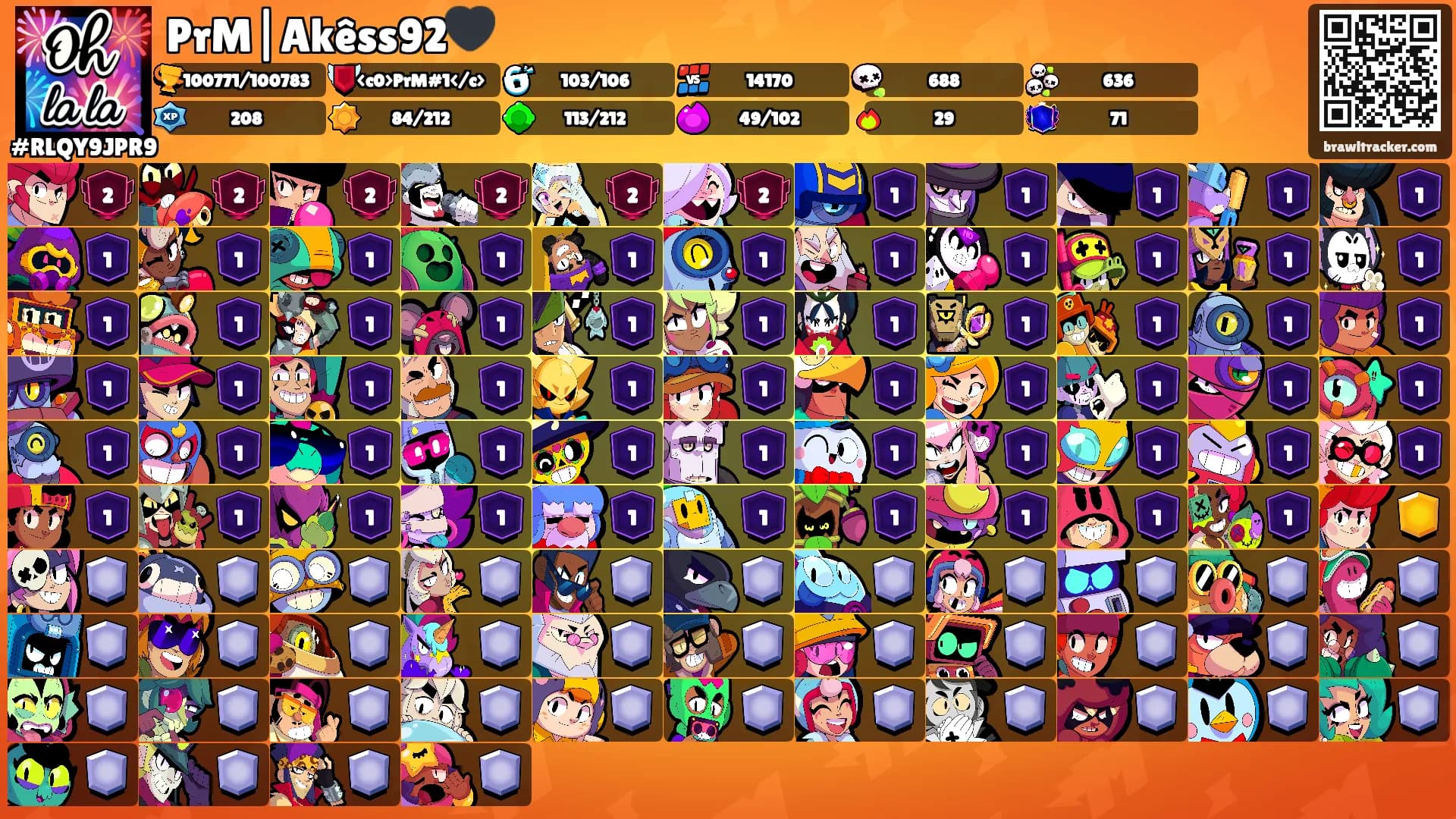 PrM|Akêss92🖤's Ranks