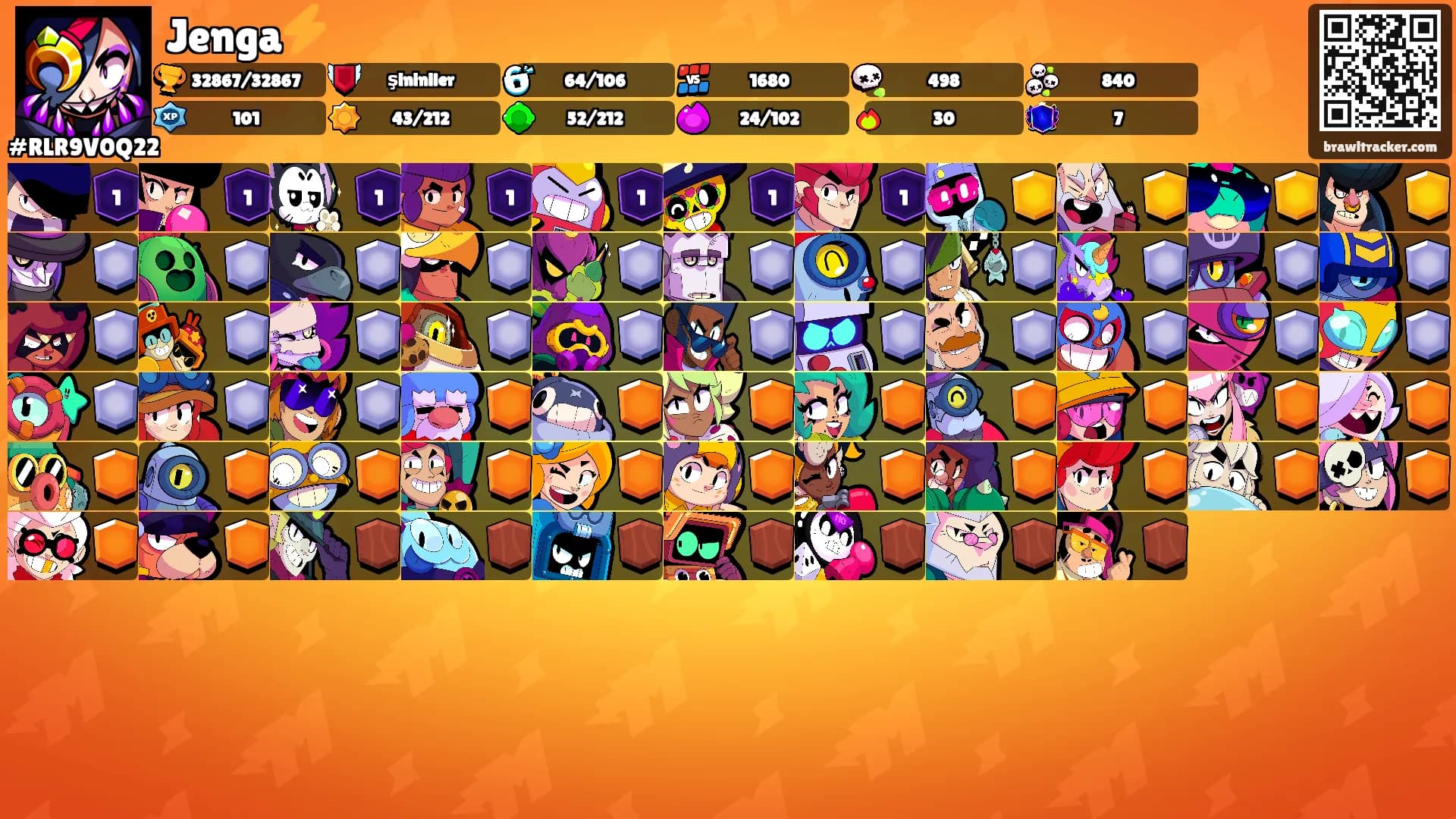 Jenga⚡'s Ranks