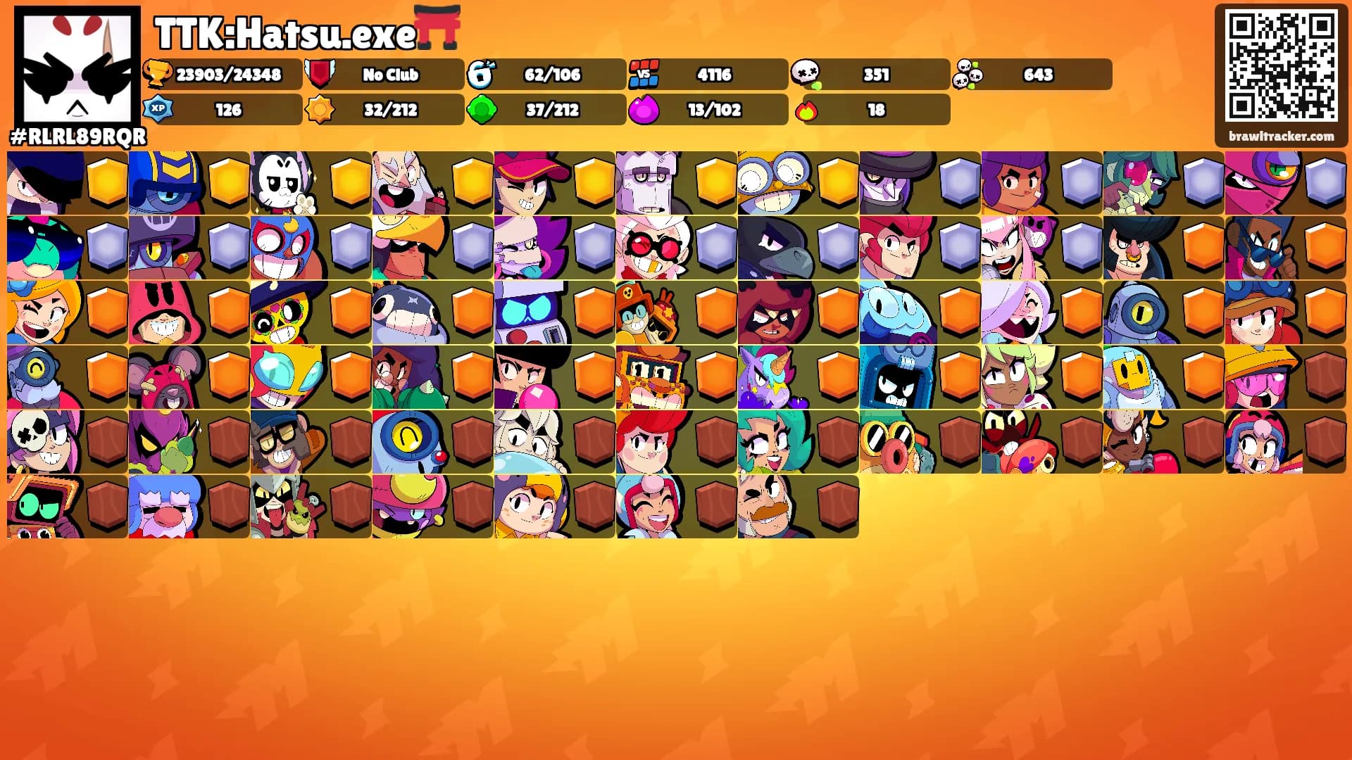 TTK:Hatsu.exe⛩️'s Ranks