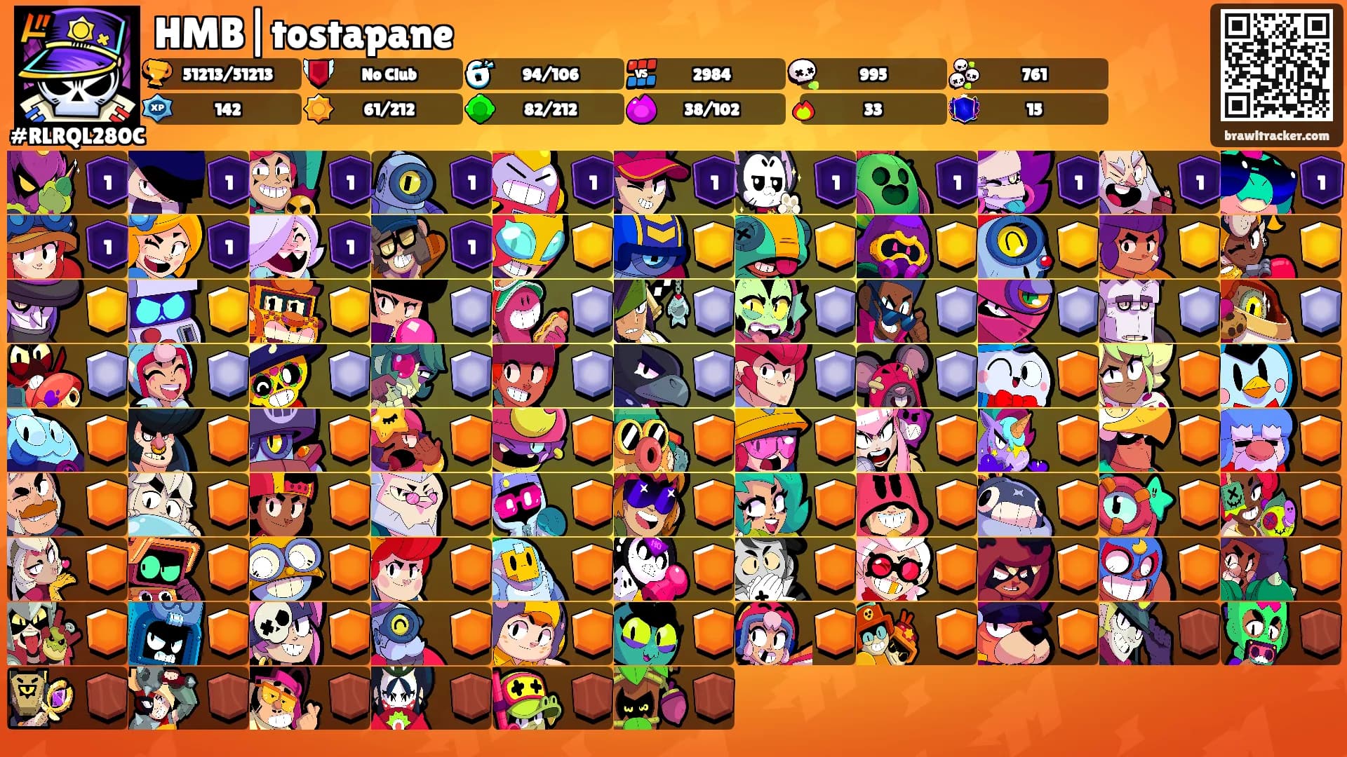 HMB|tostapane's Ranks