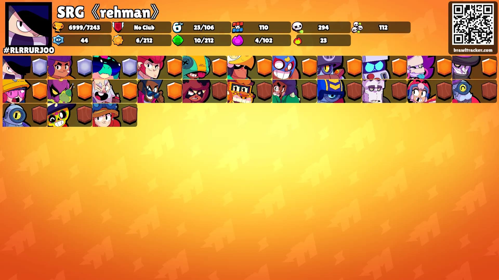 SRG《rehman》's Ranks