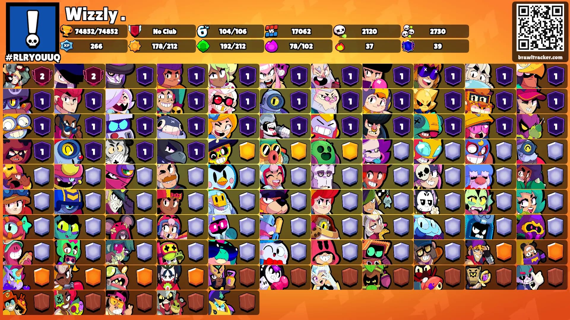 Wizzly .'s Ranks