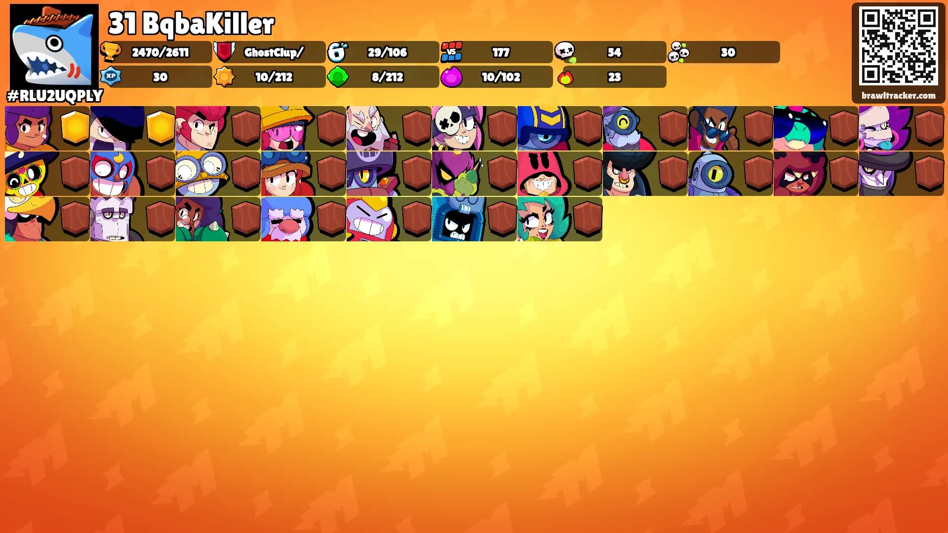 31 BqbaKiller's Ranks