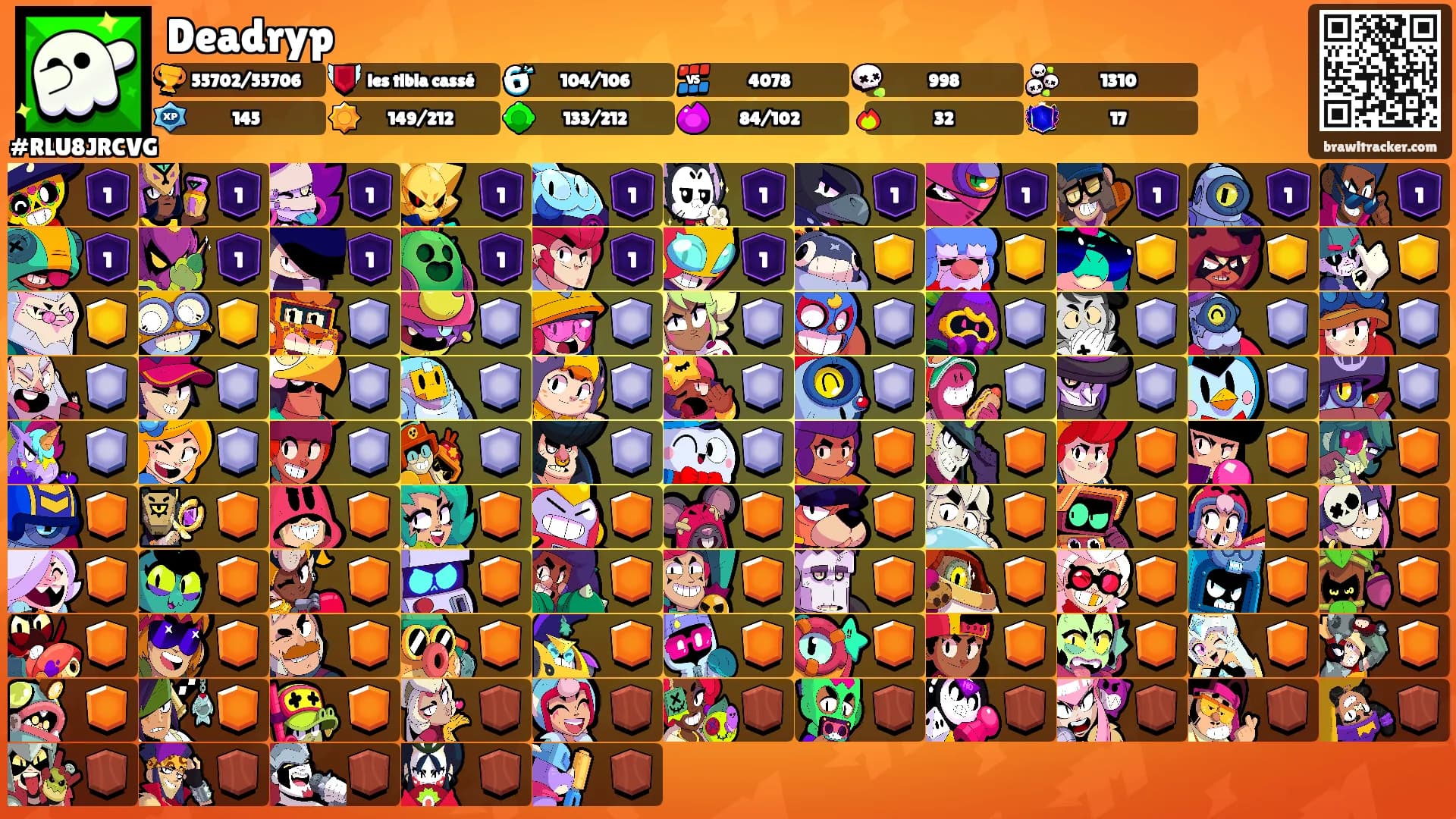 Deadryp's Ranks