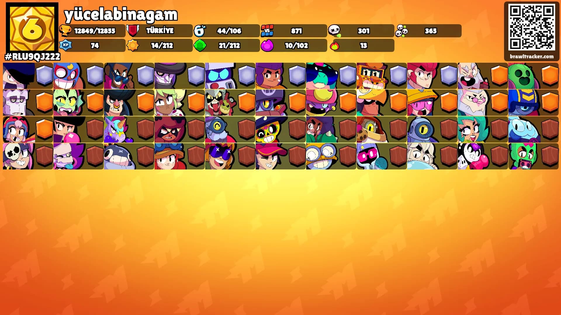 yücelabinagam's Ranks