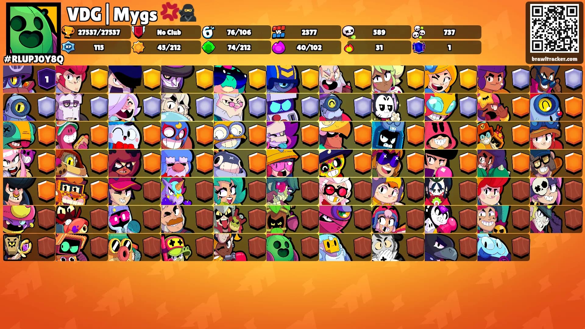 VDG|Mygs 💢🥷's Ranks