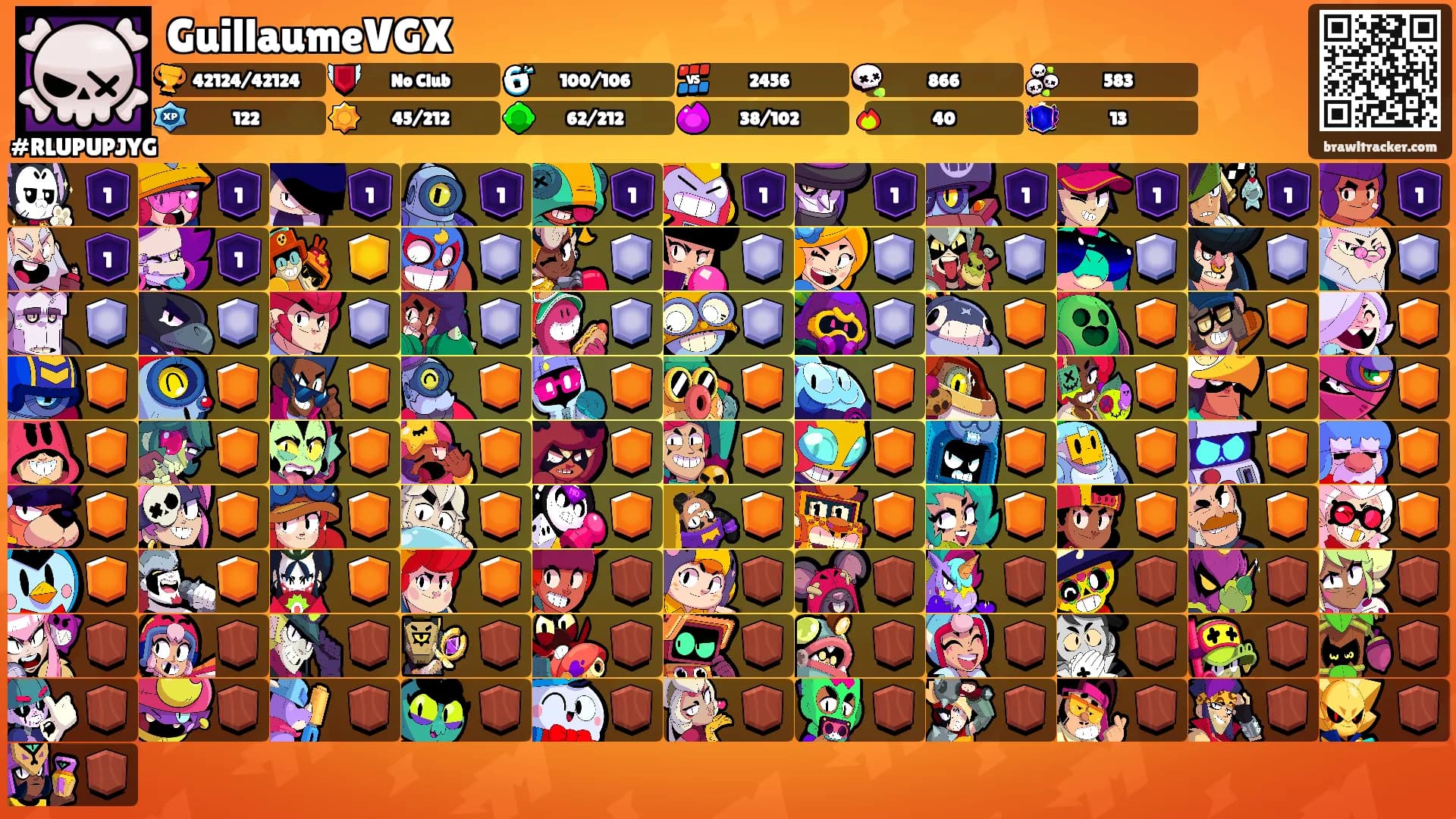 GuillaumeVGX's Ranks