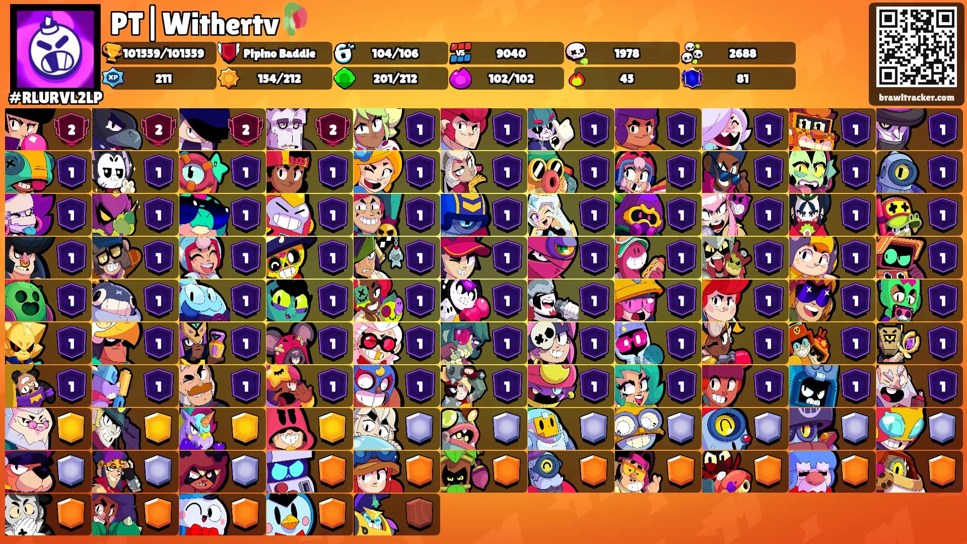 PT|Withertv🥀's Ranks