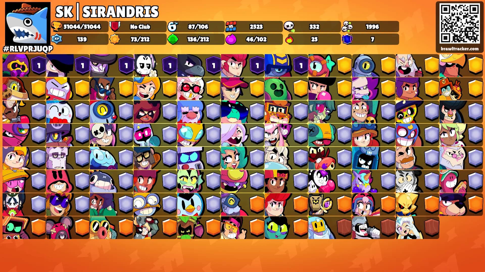 SK|SIRANDRIS's Ranks