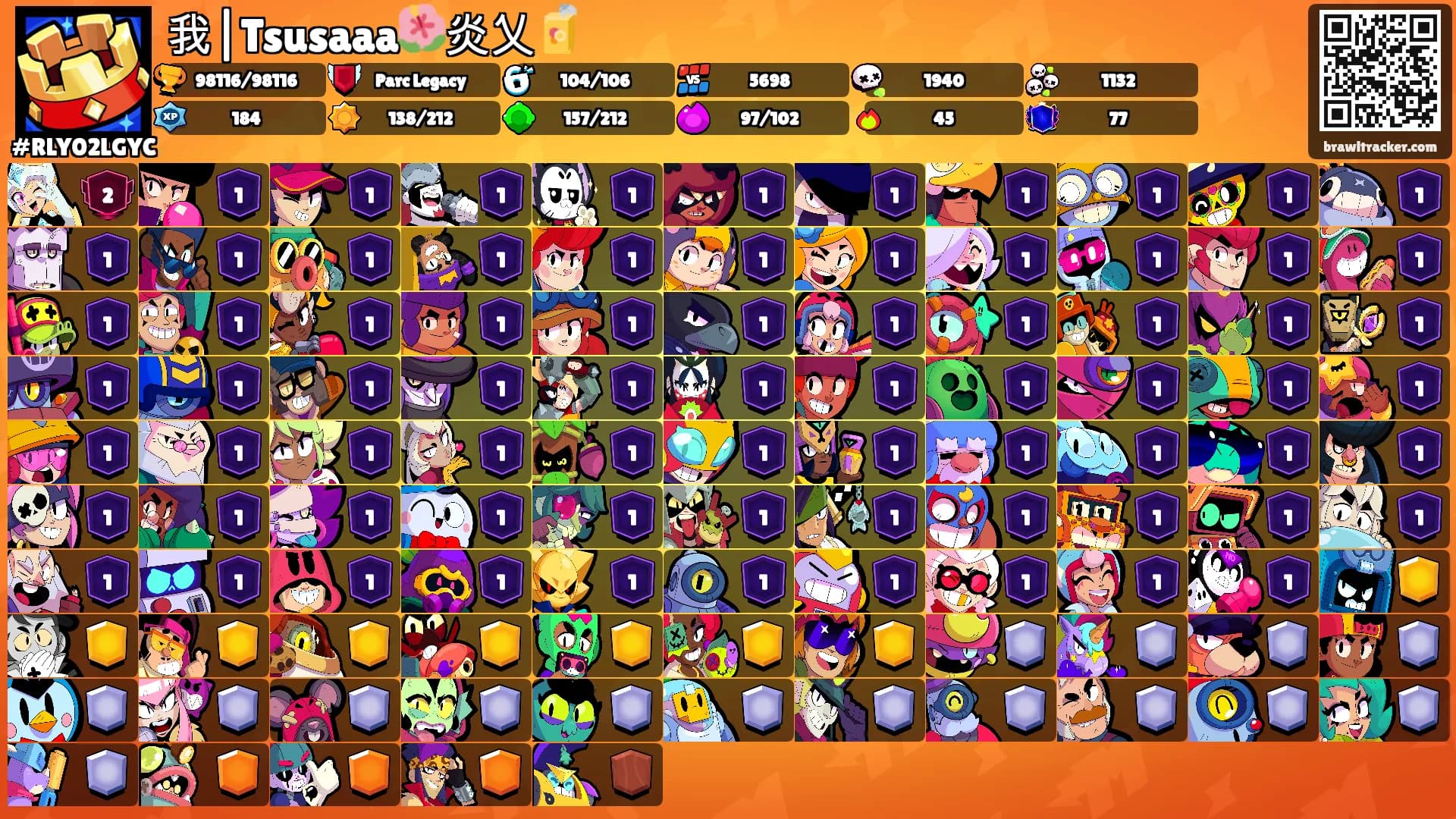 我|Tsusaaa🌺炎乂🧃's Ranks