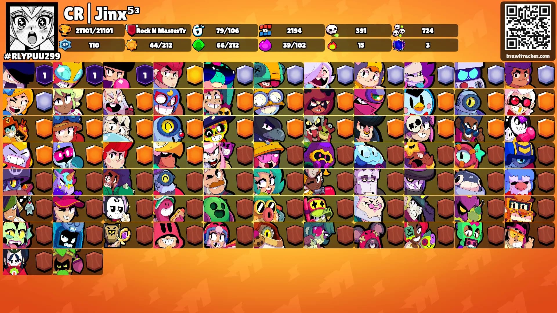 CR|Jinx⁵³'s Ranks