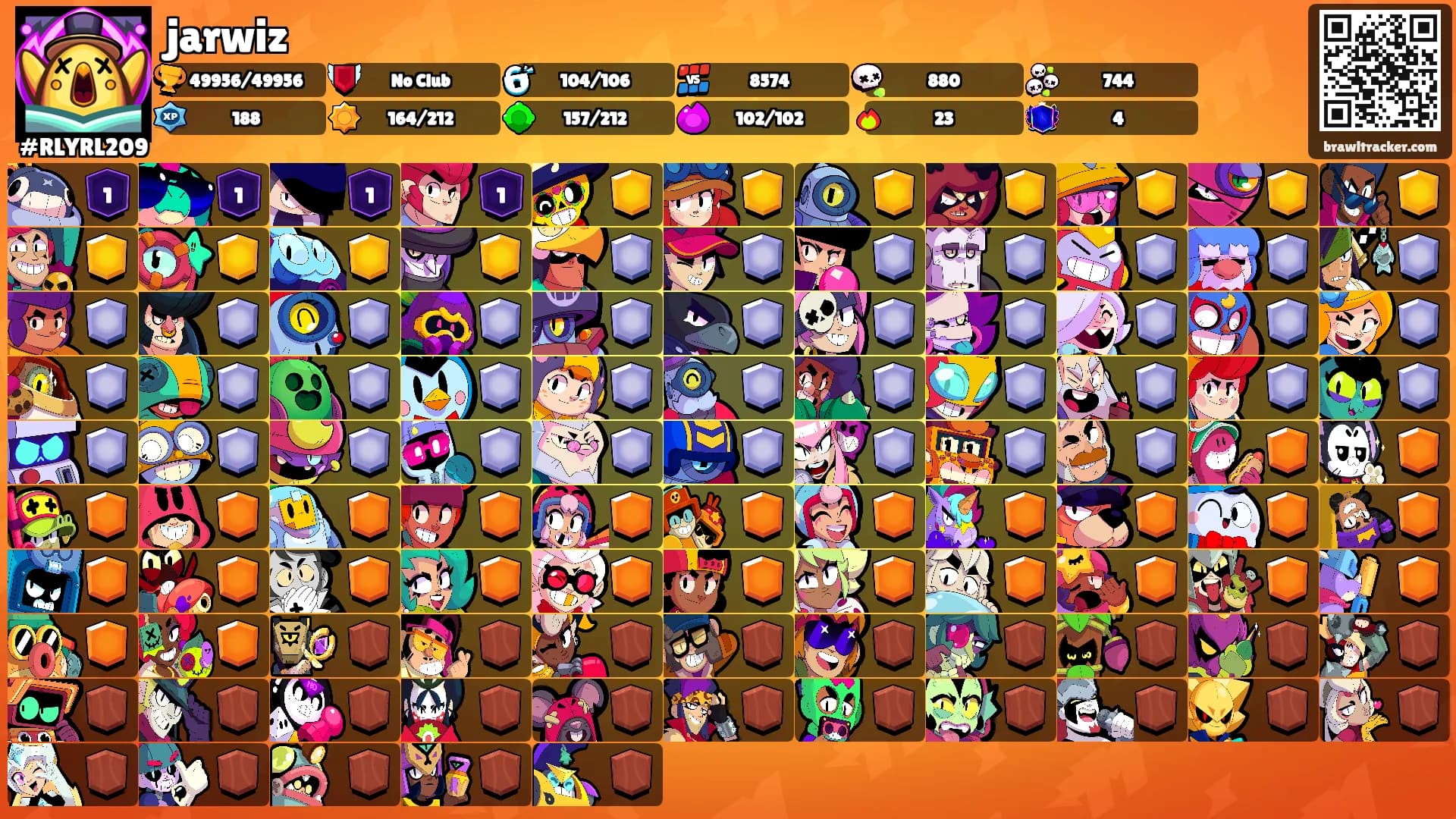 jarwiz's Ranks