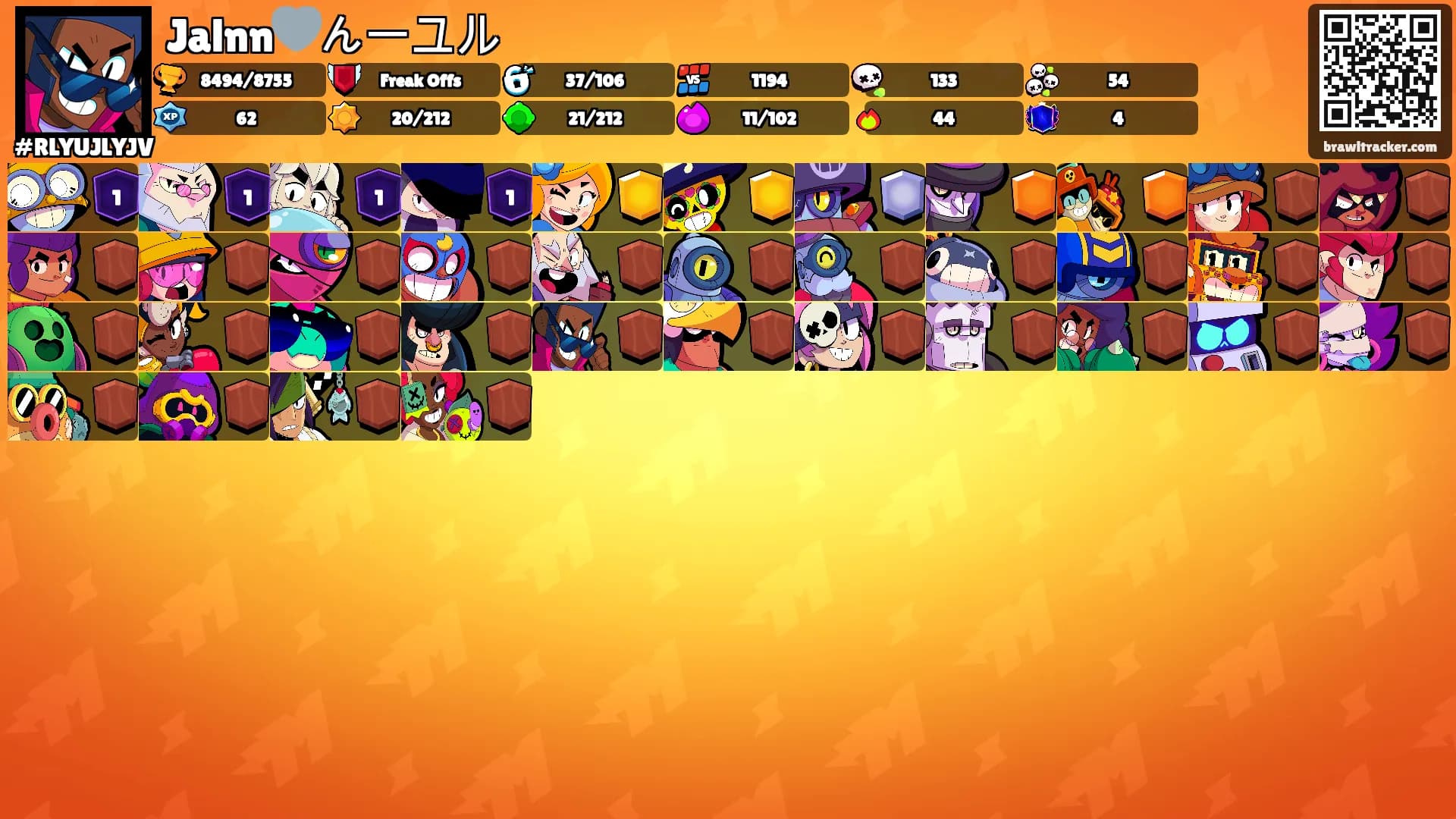 Jalnn🩶んーユル's Ranks