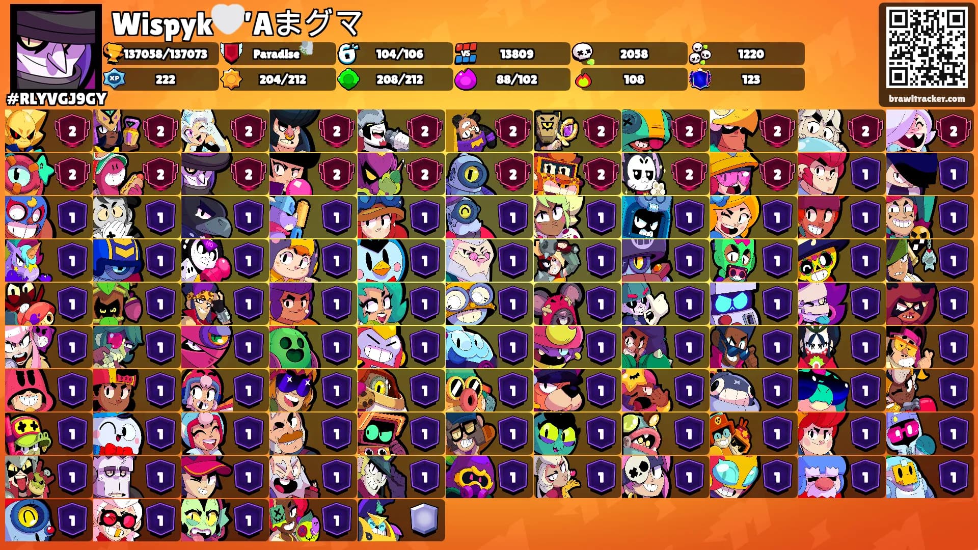Wispyk🤍’Aまグマ's Ranks