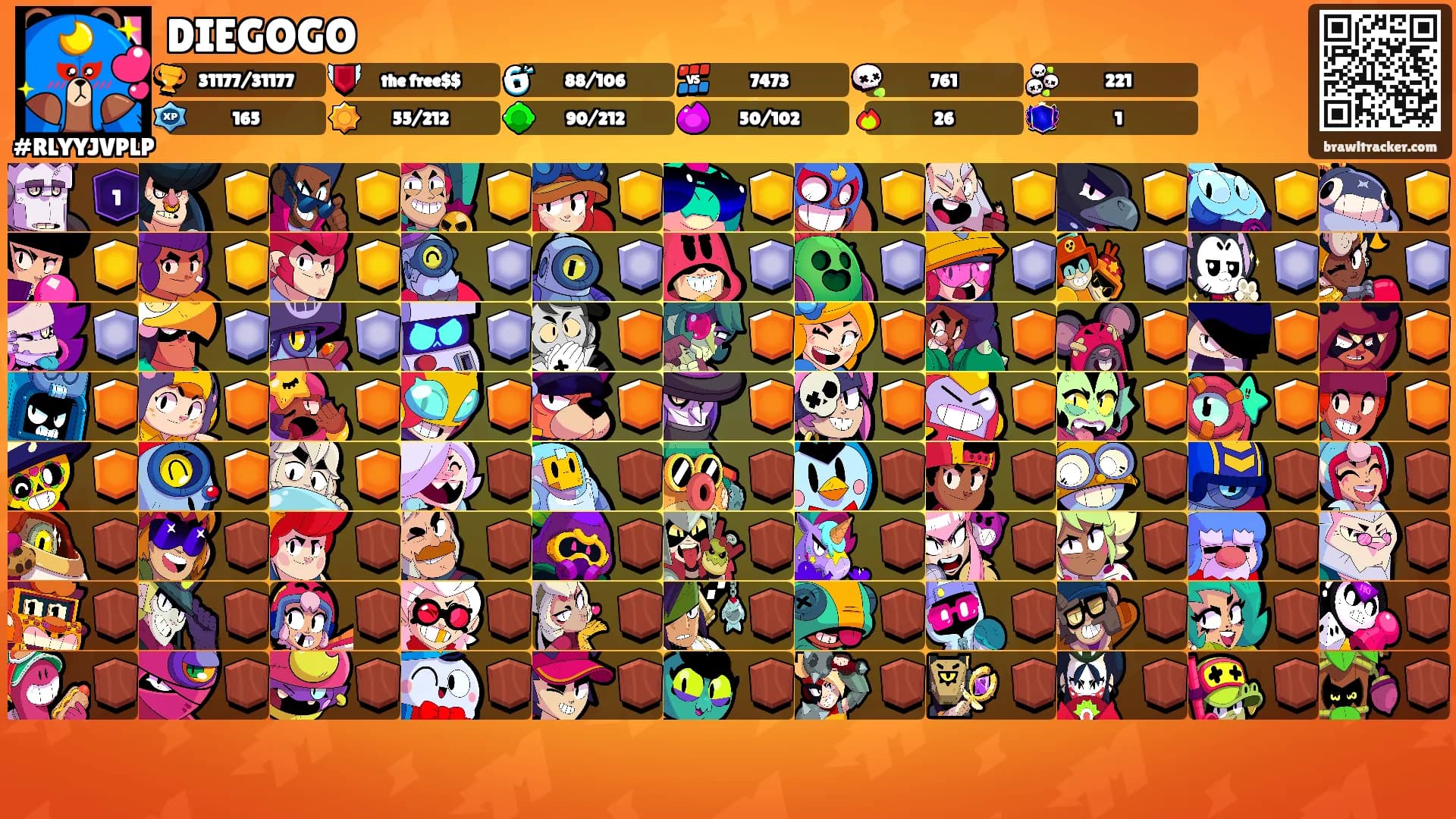 DIEGOGO's Ranks