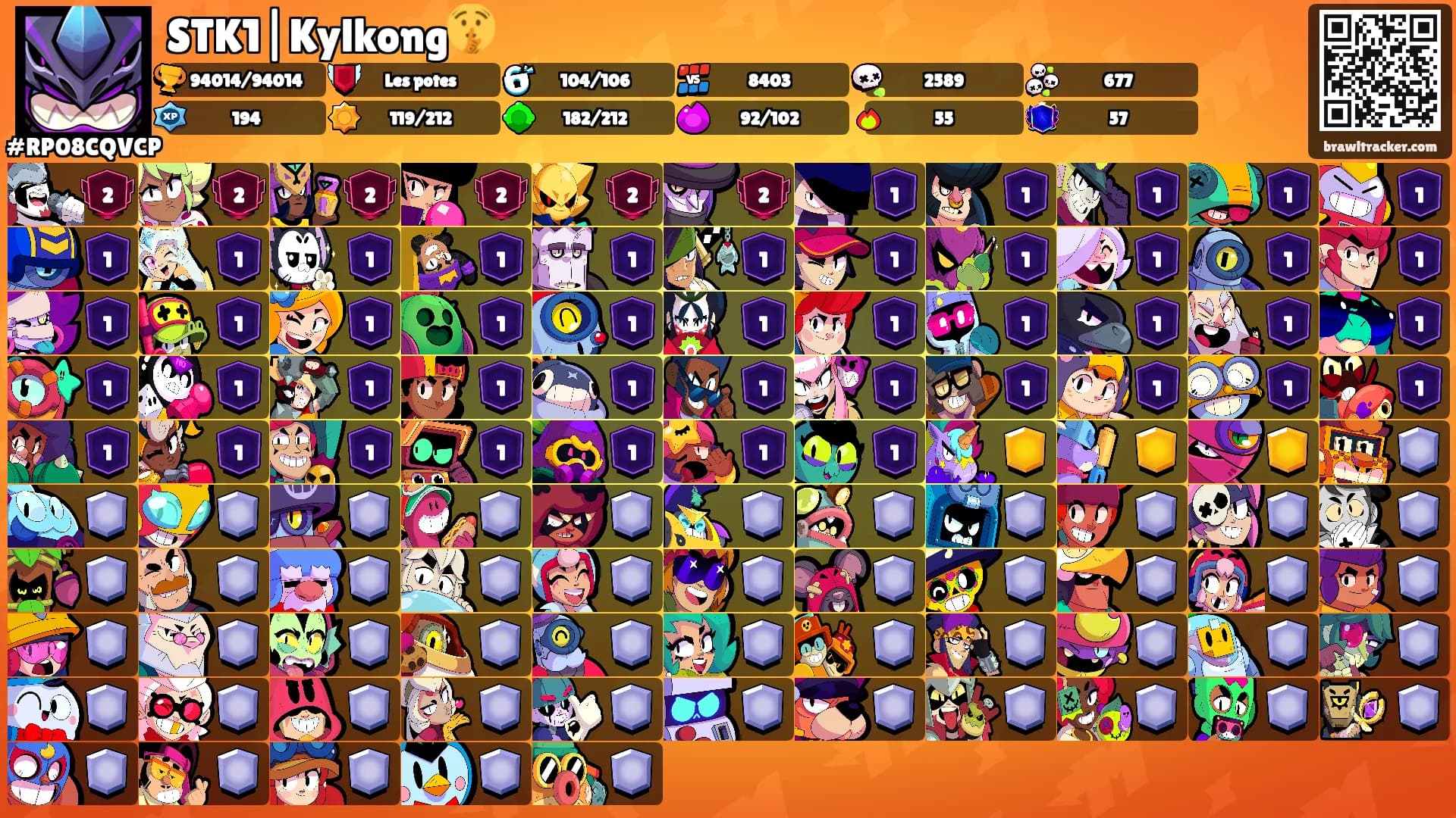 STK1|Kylkong🤫's Ranks