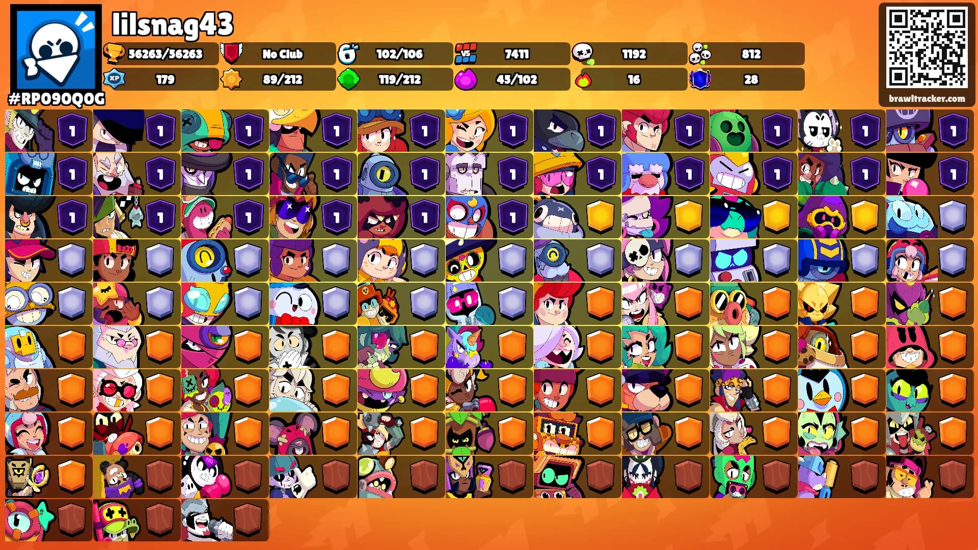lilsnag43's Ranks