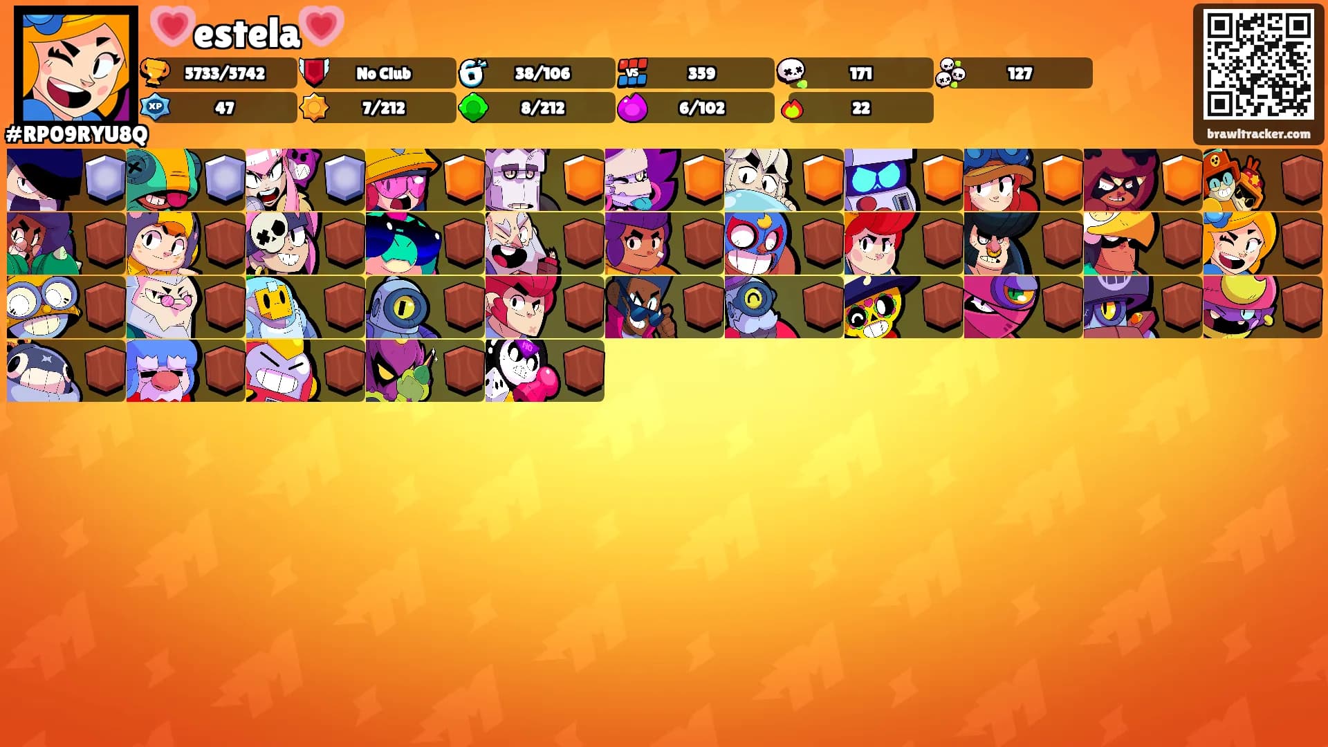 💗estela💗's Ranks