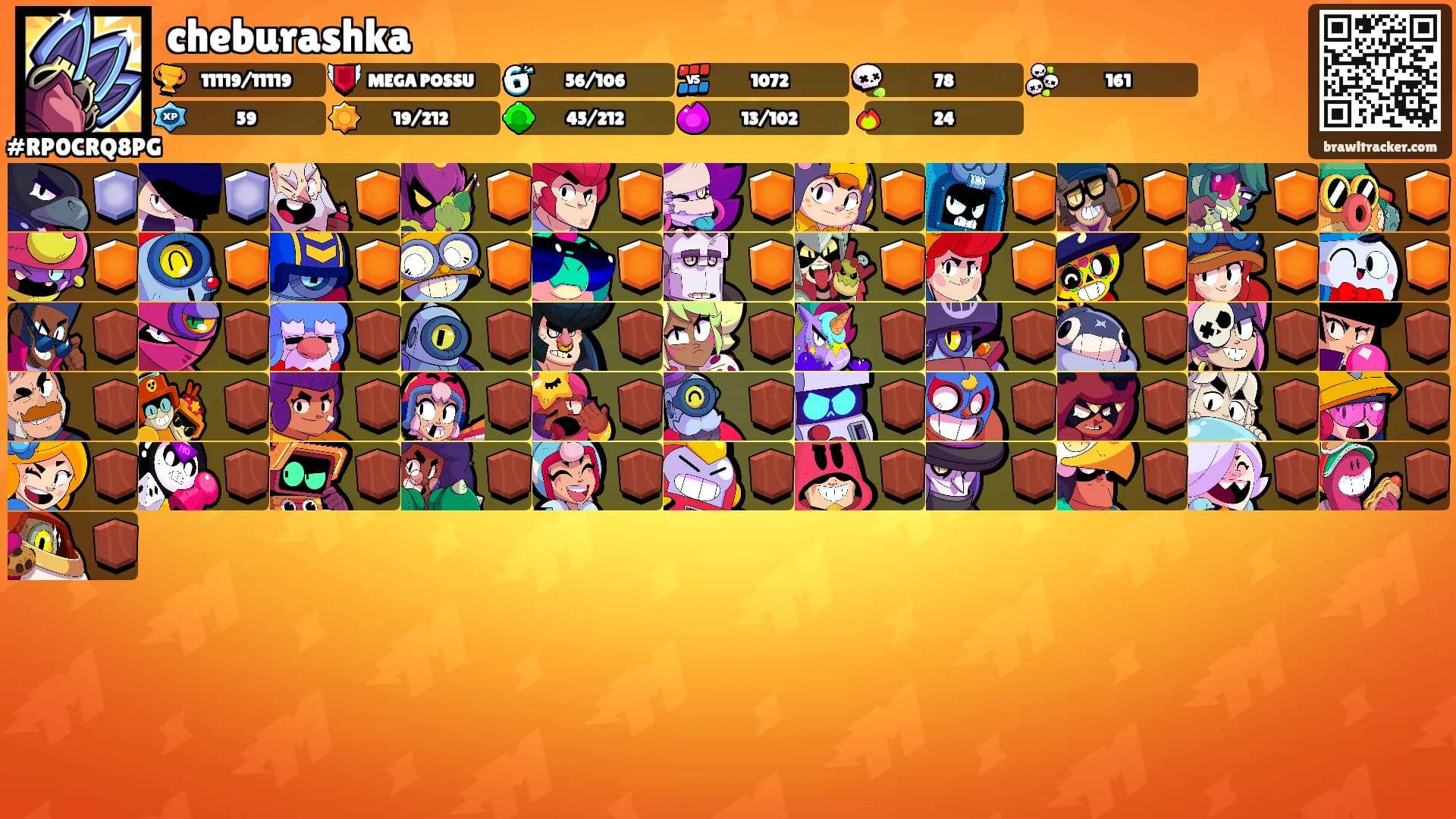 cheburashka's Ranks