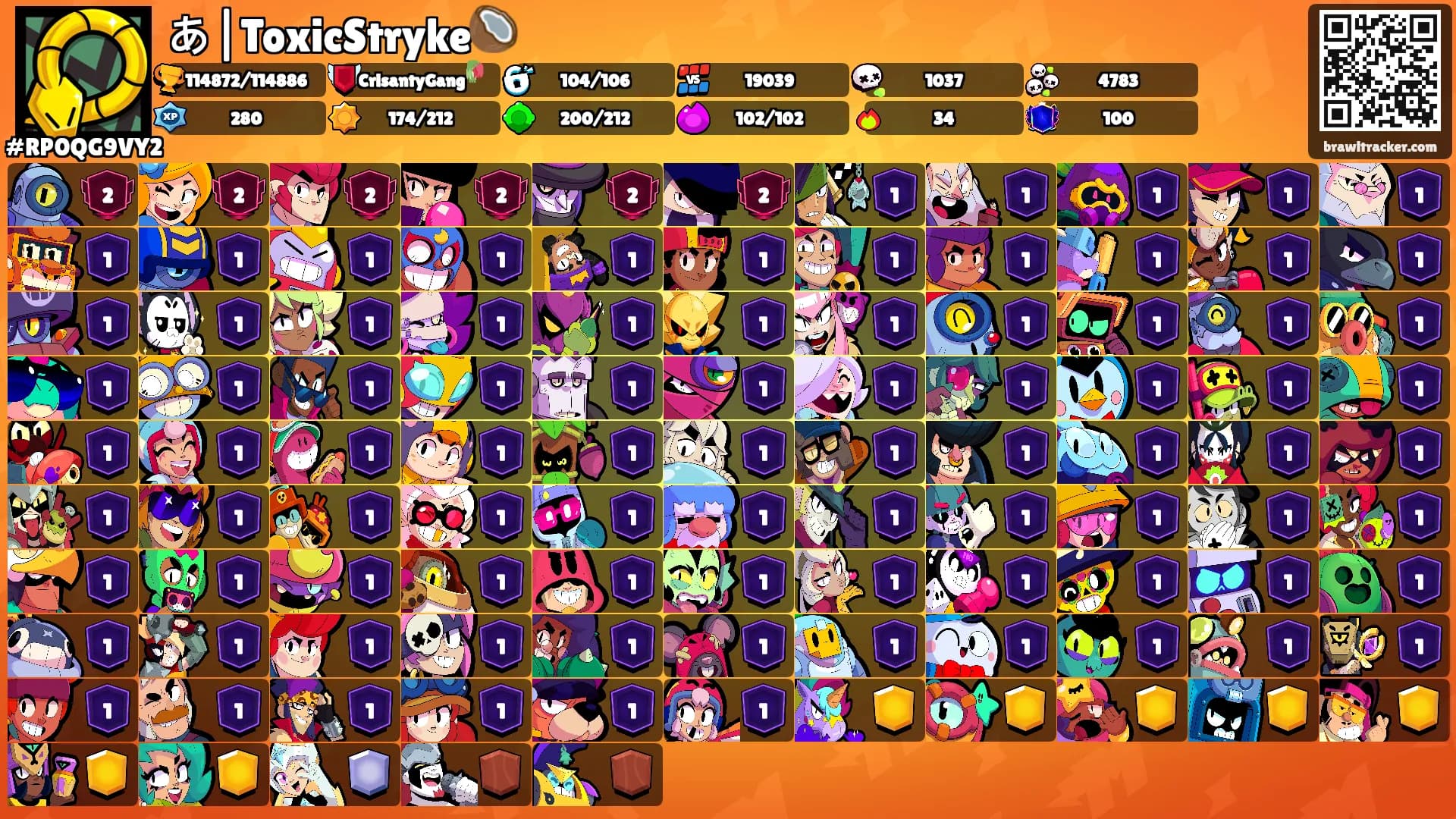 あ|ToxicStryke🥥's Ranks