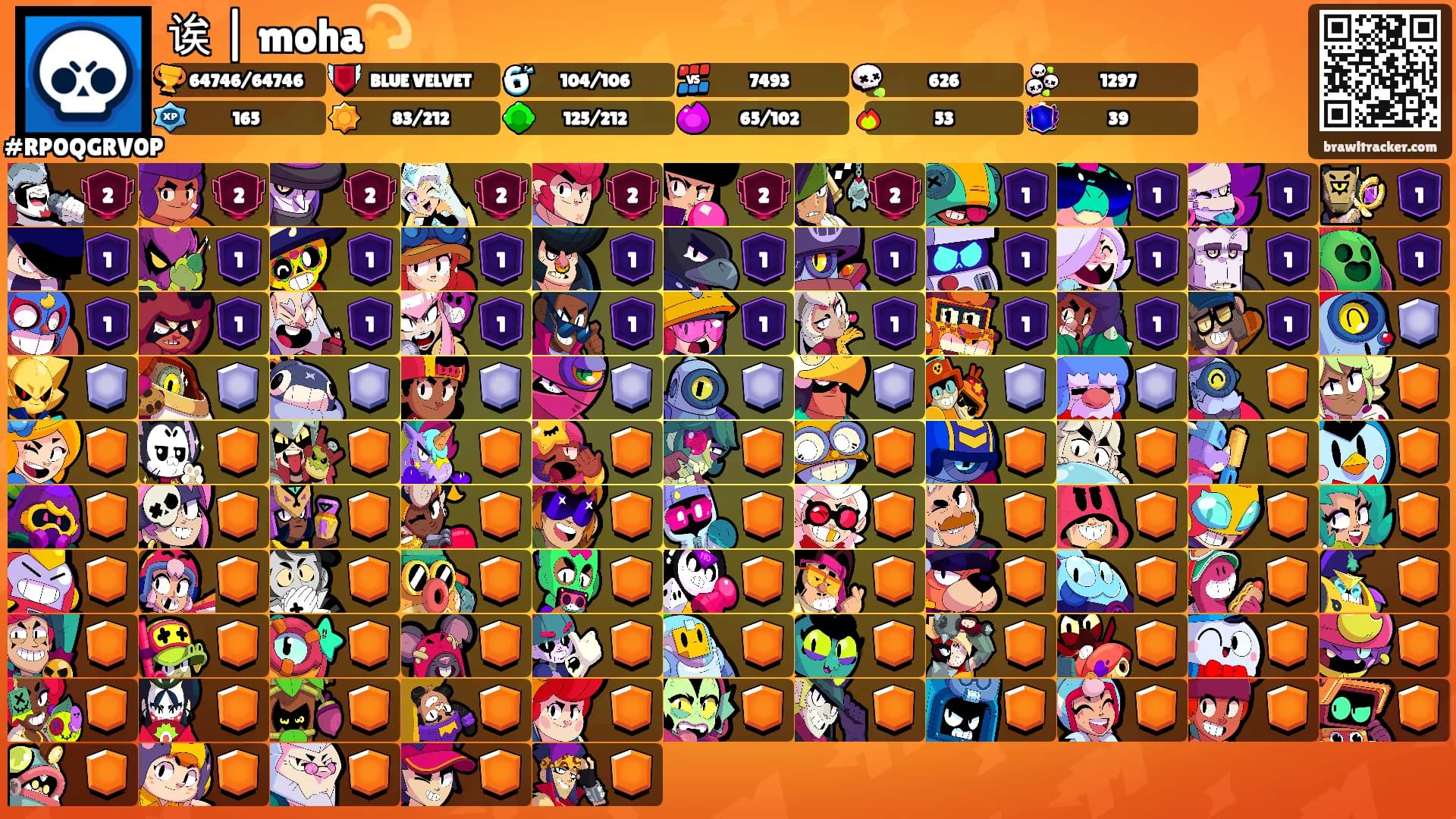 诶 | moha💫's Ranks