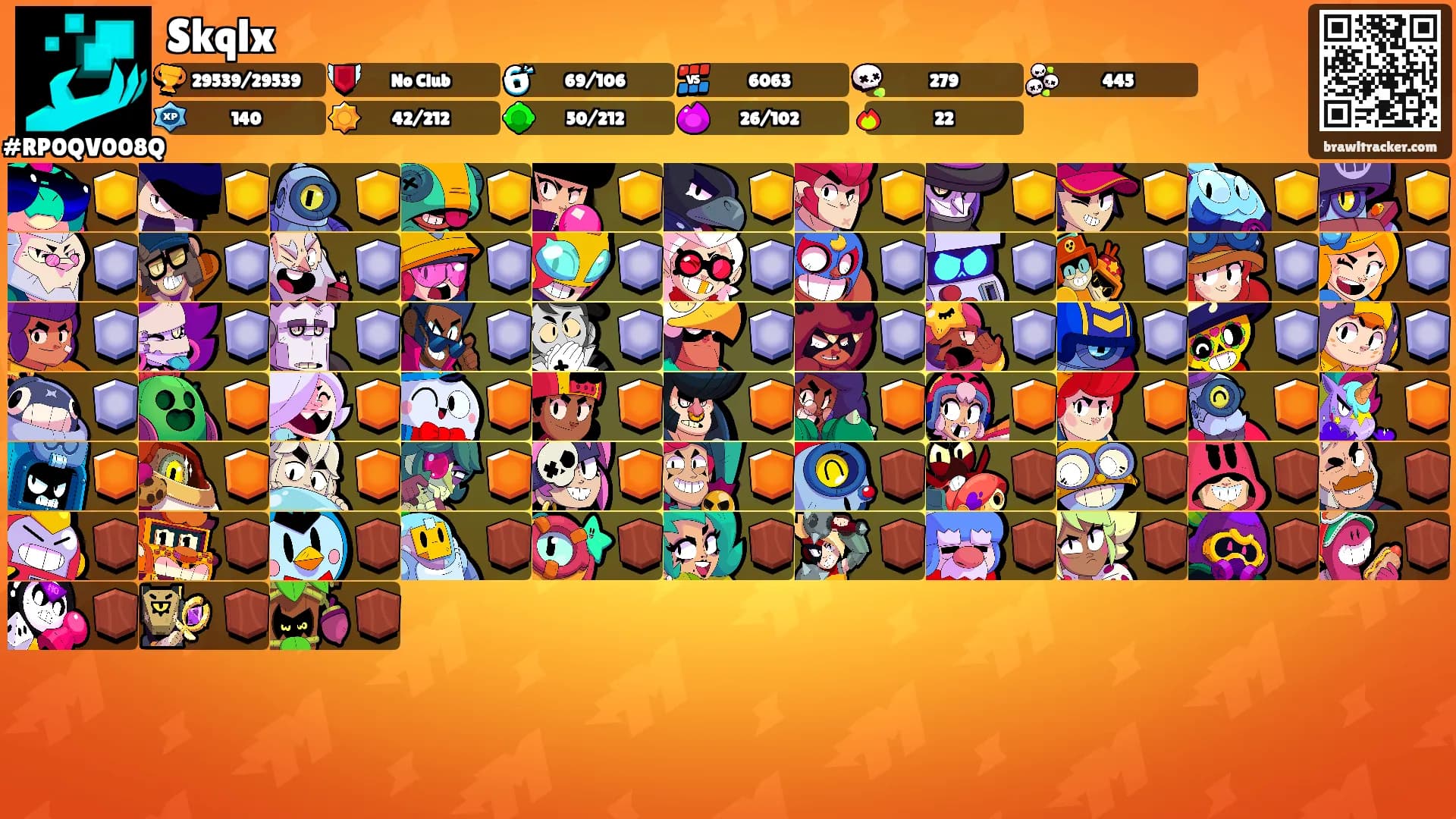Skqlx's Ranks