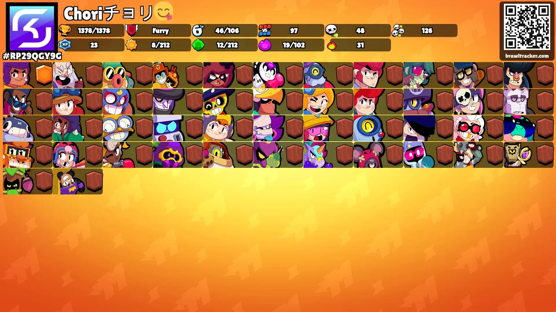 Choriチョリ😋's Ranks