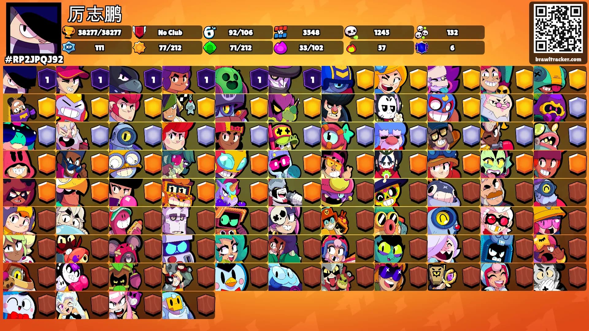 厉志鹏's Ranks
