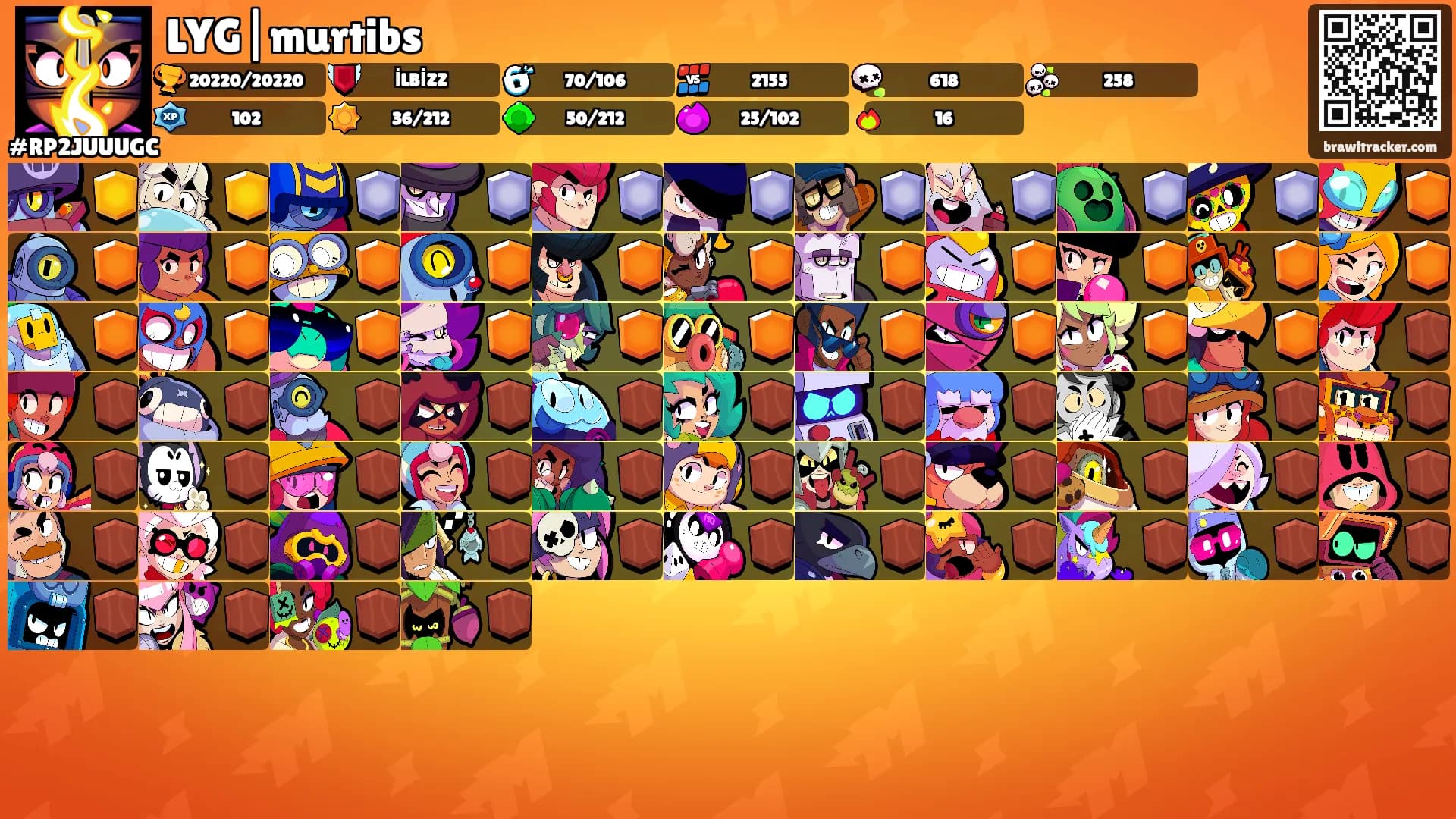 LYG|murtibs's Ranks