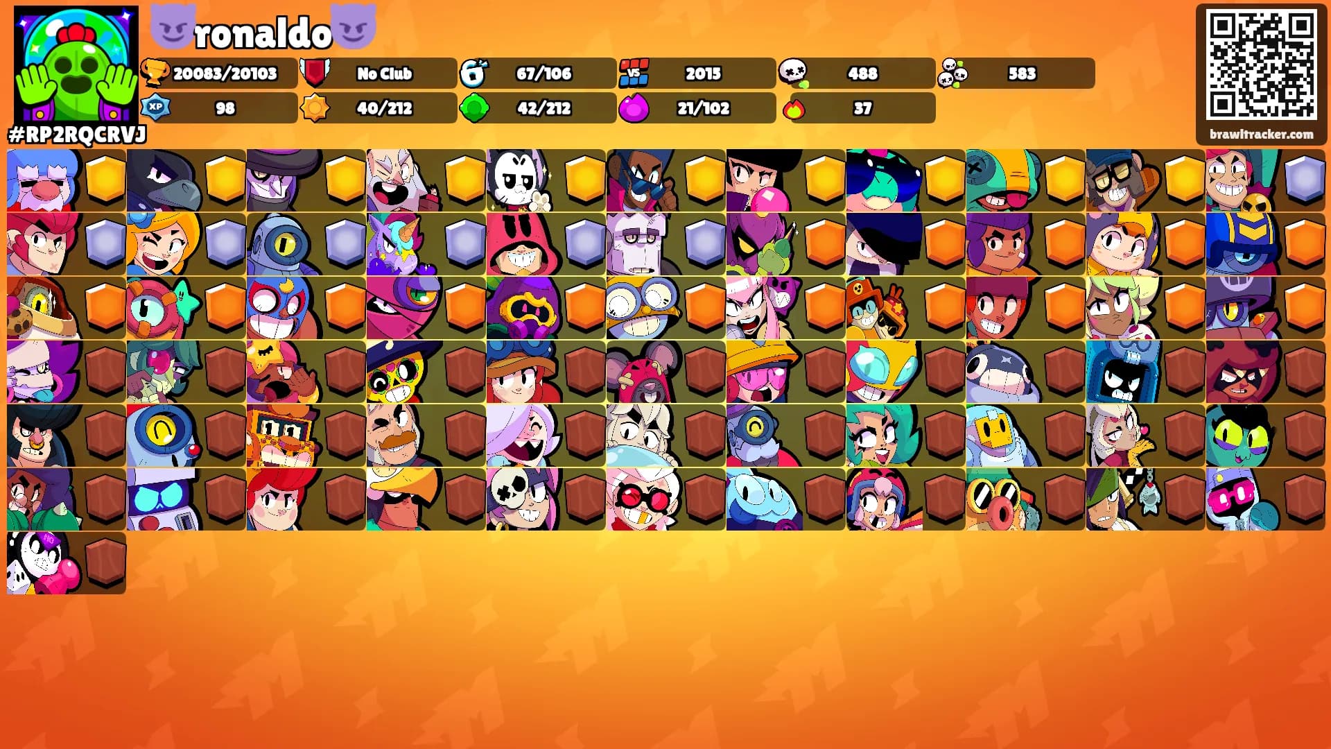 😈ronaldo😈's Ranks