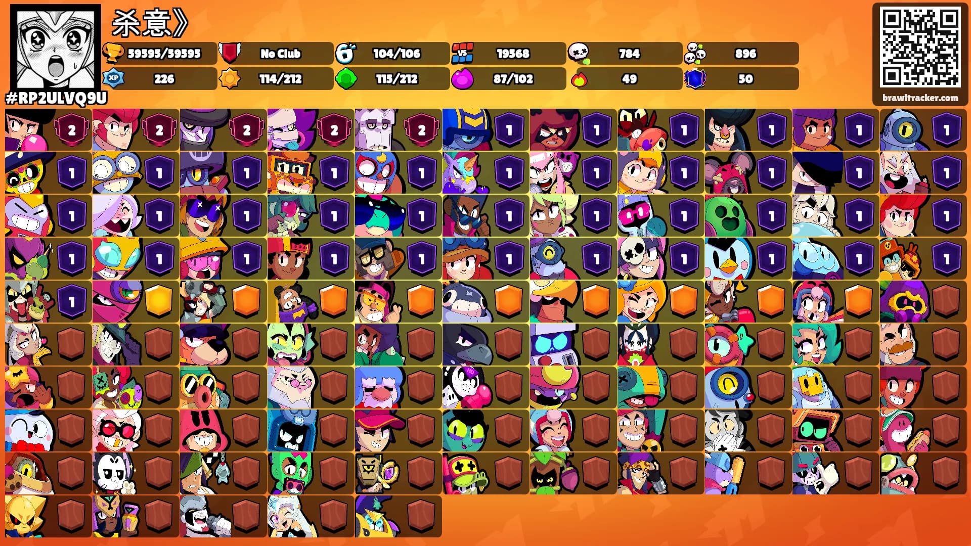 杀意》's Ranks
