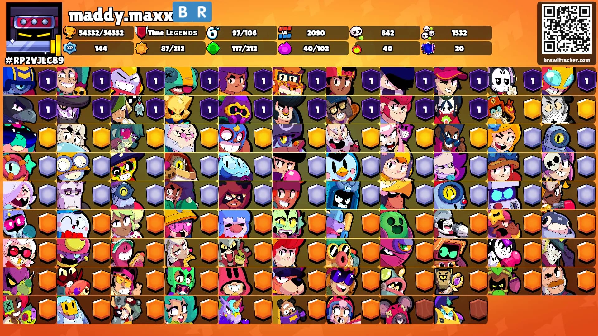 maddy.maxx🇧🇷's Ranks