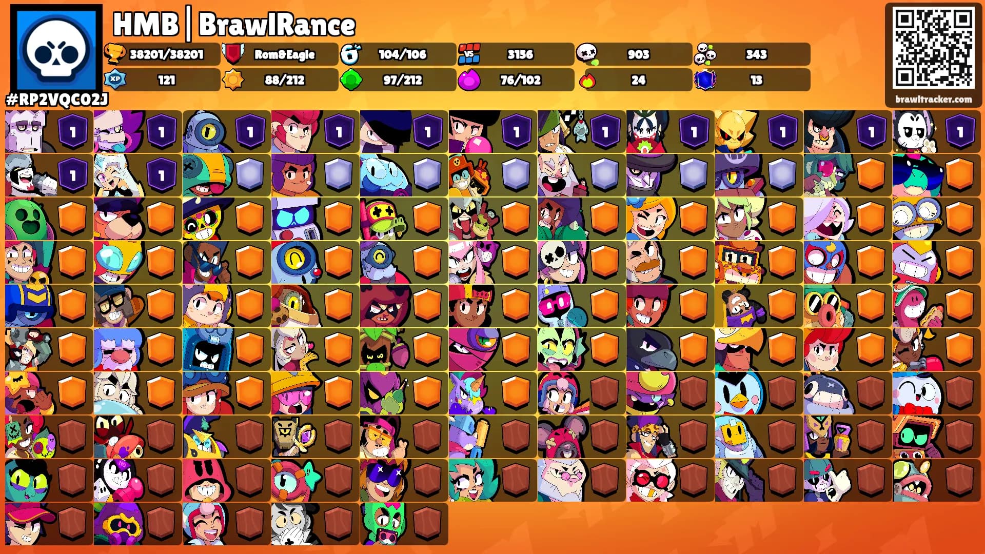 HMB|BrawlRance's Ranks