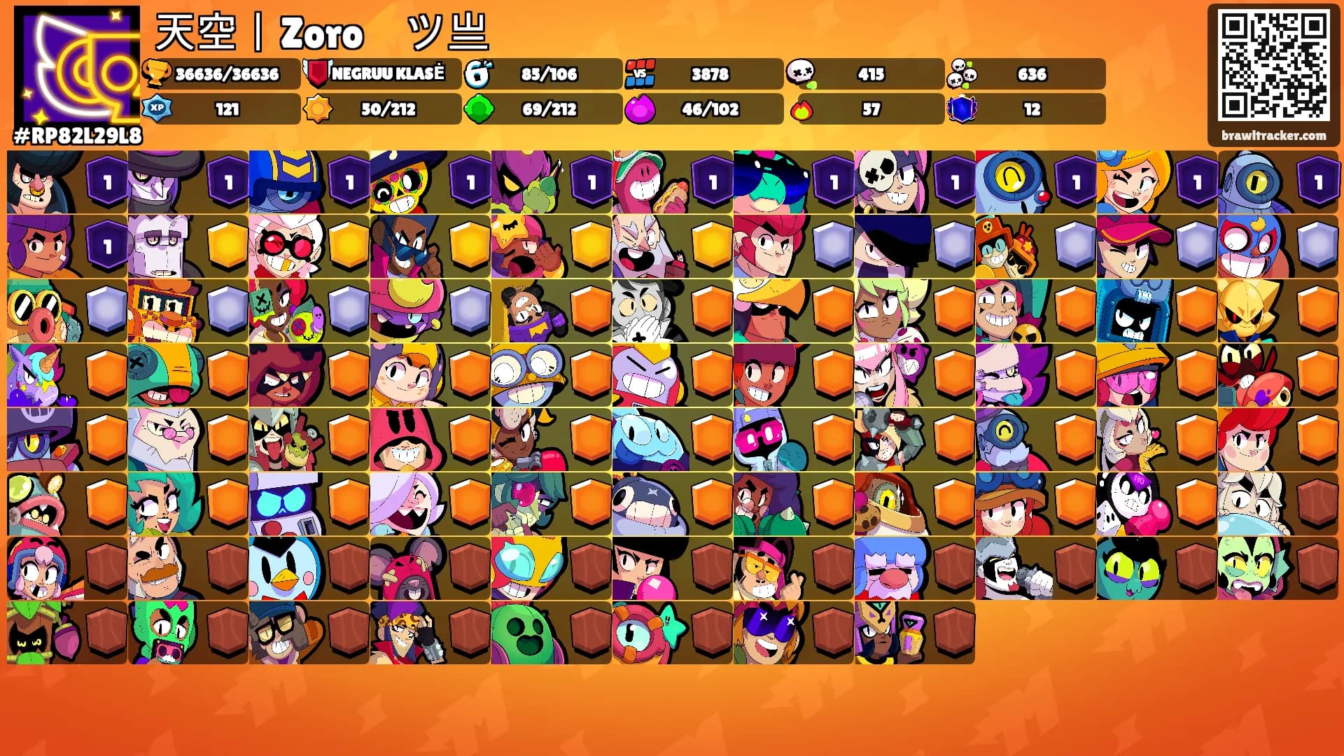 天空丨Zoro⚡ツ亗's Ranks