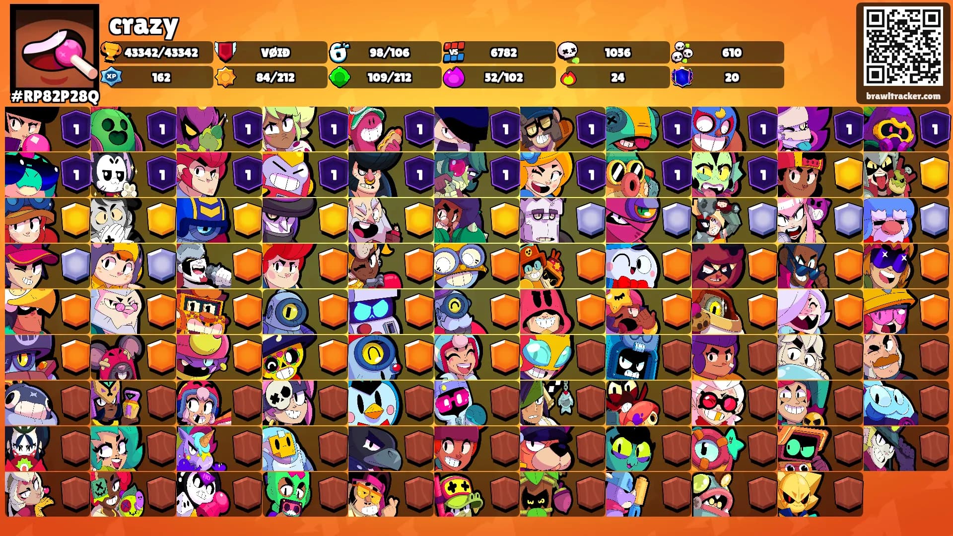 crazy's Ranks