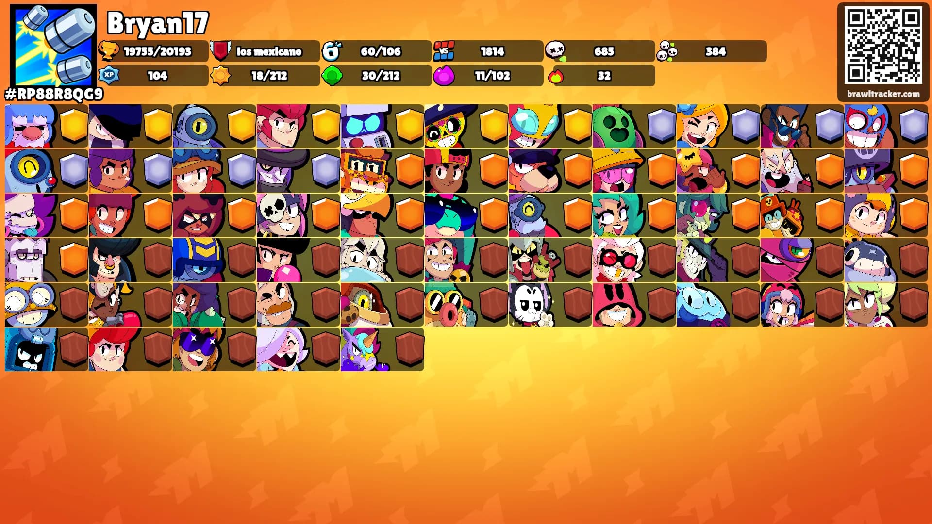 Bryan17's Ranks