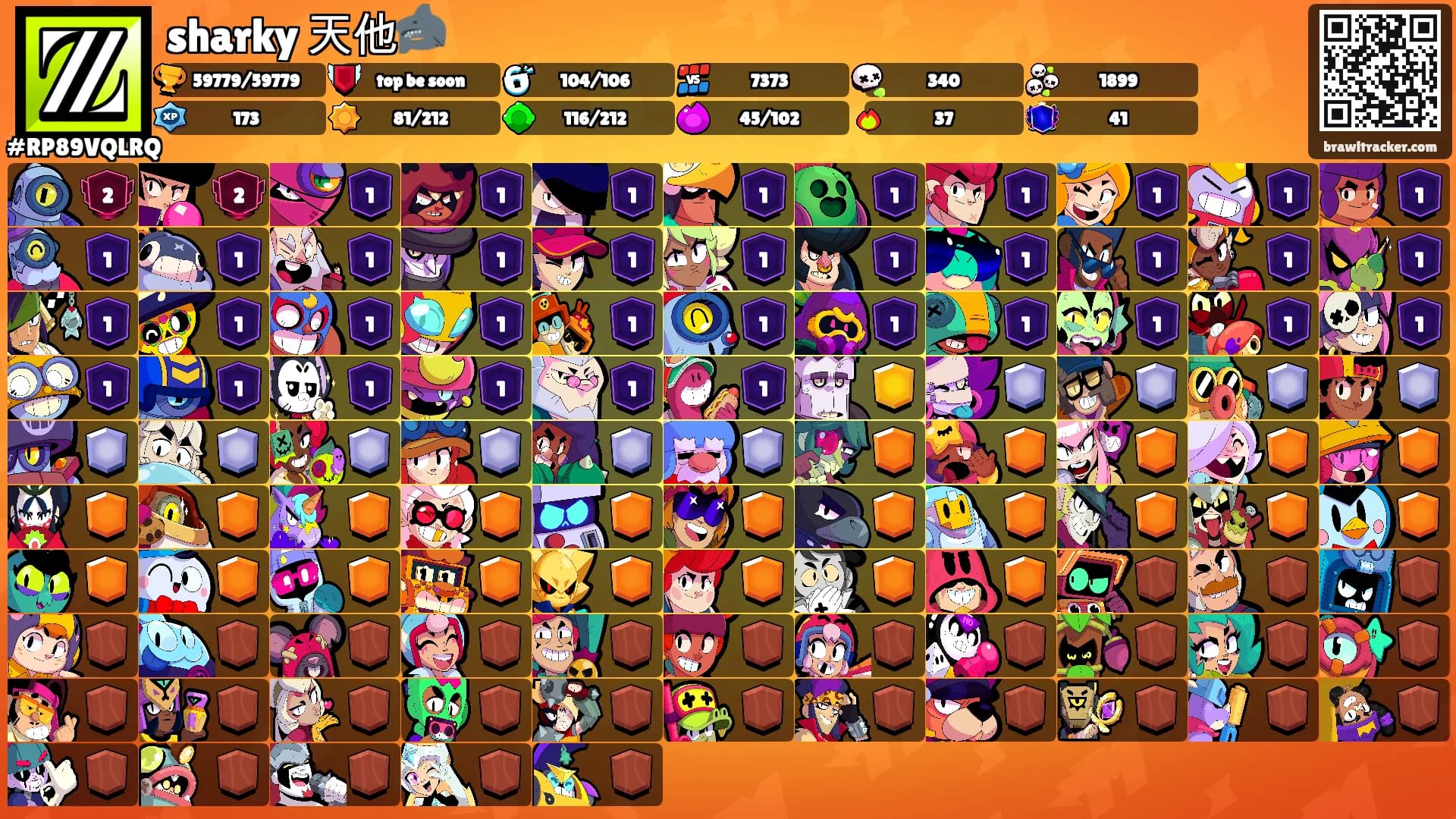 sharky 天他🦈's Ranks