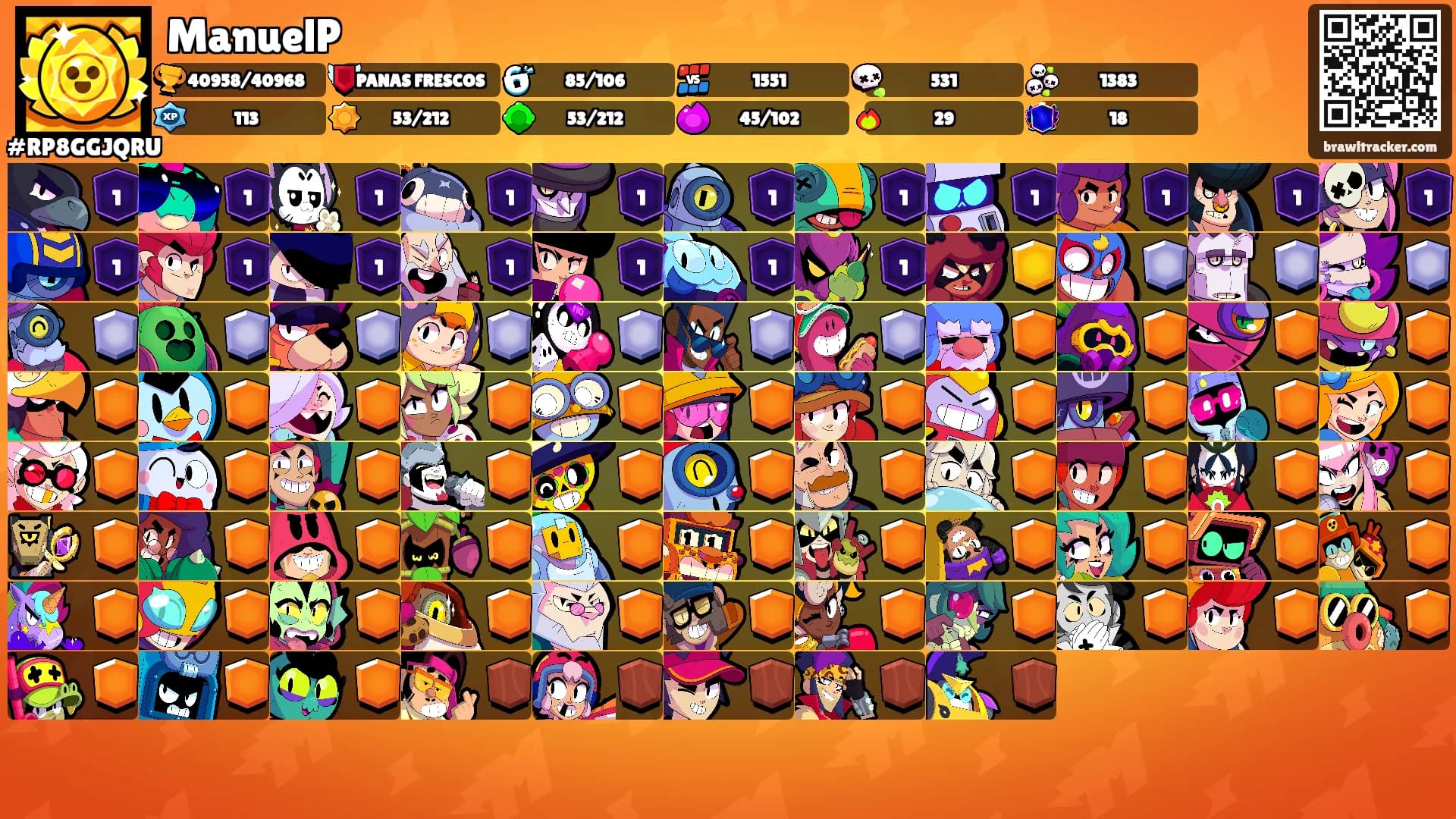 ManuelP's Ranks