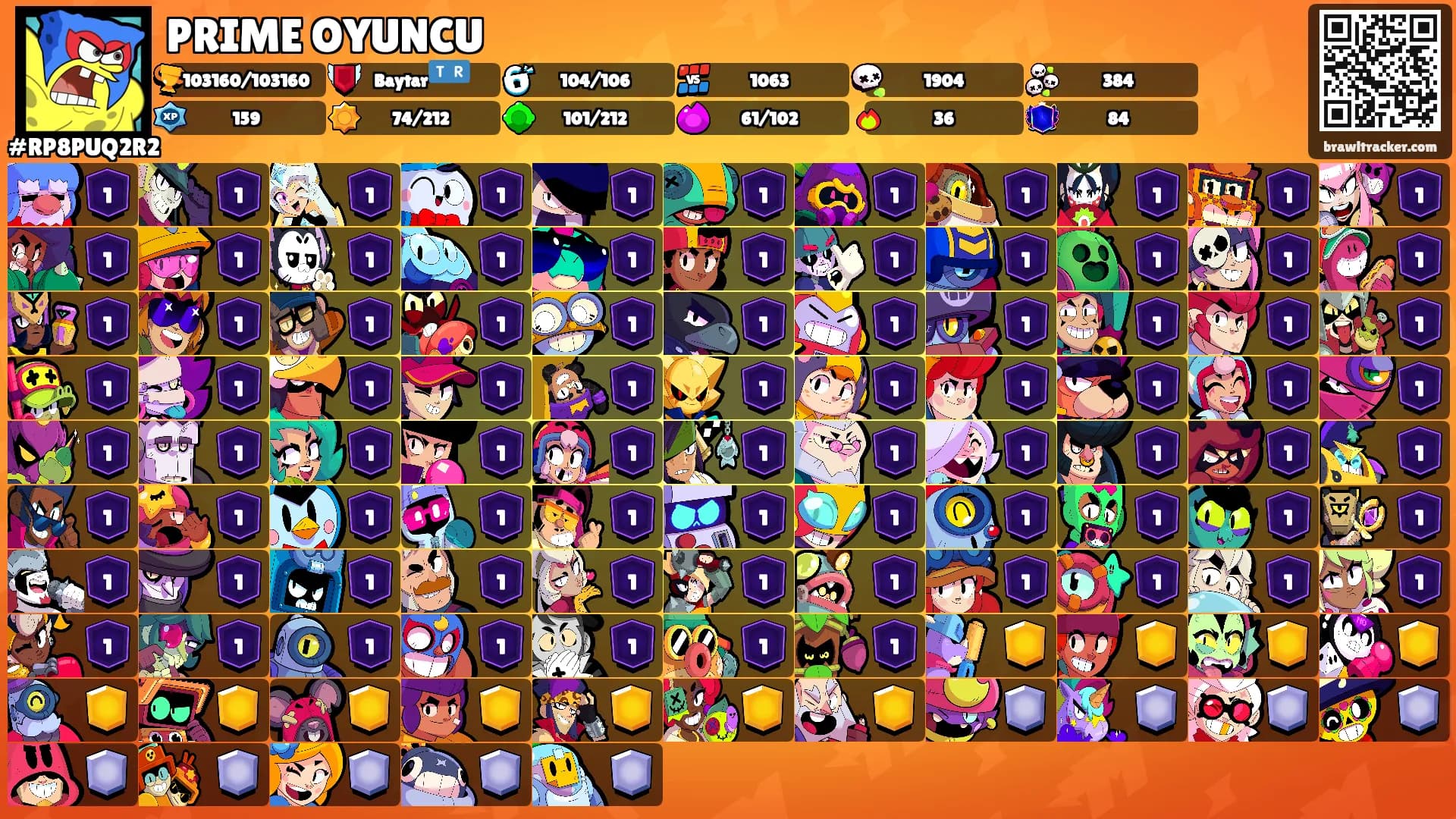 PRIME OYUNCU's Ranks