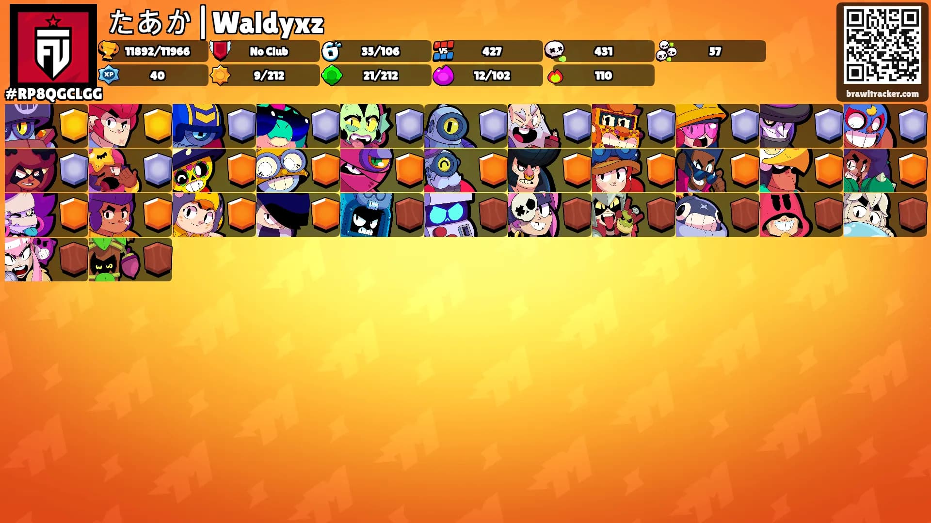 たあか|Waldyxz's Ranks