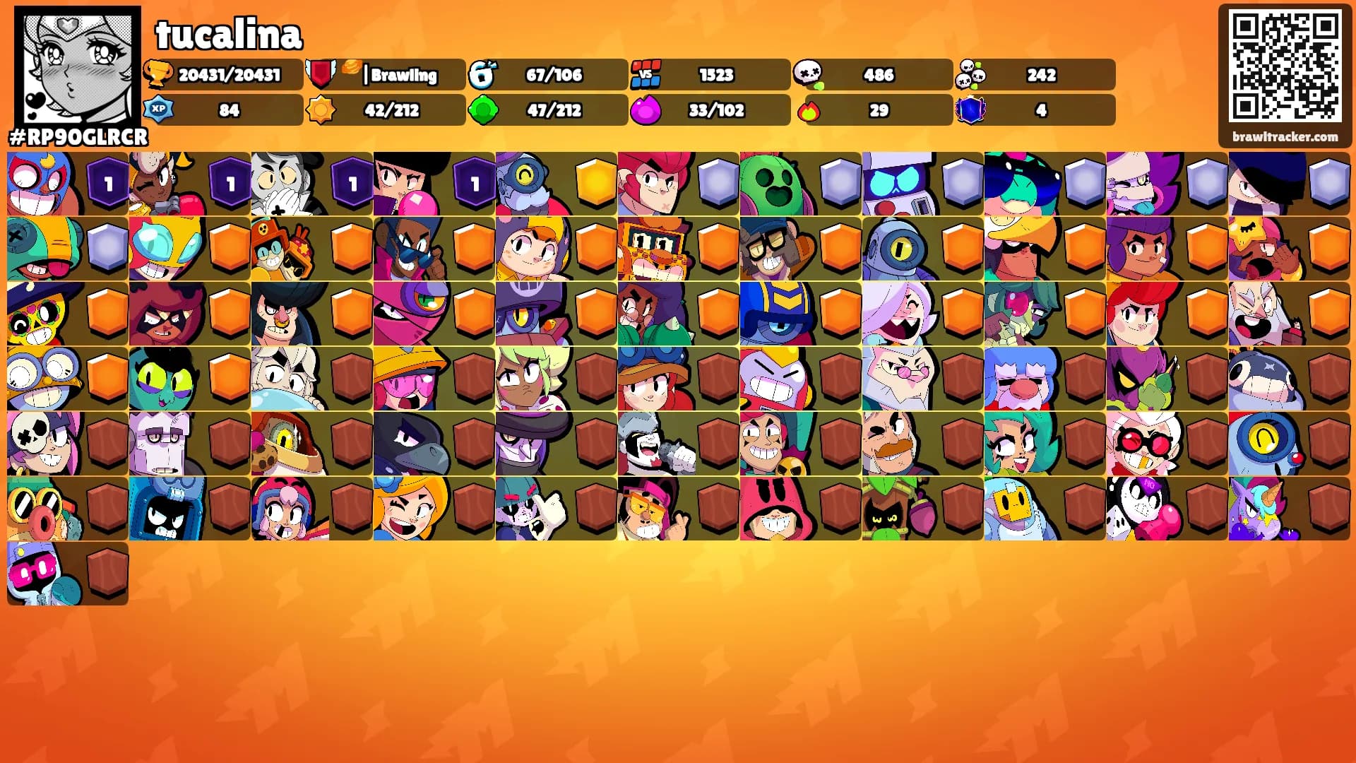 tucalina's Ranks