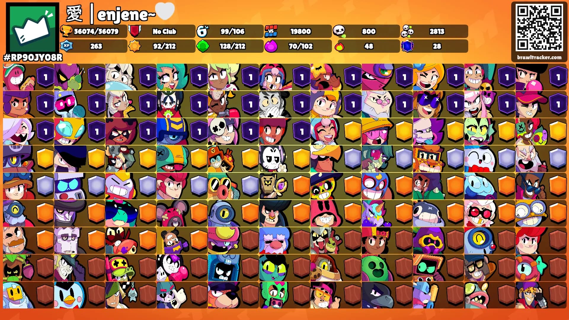 愛 |enjene~🤍's Ranks