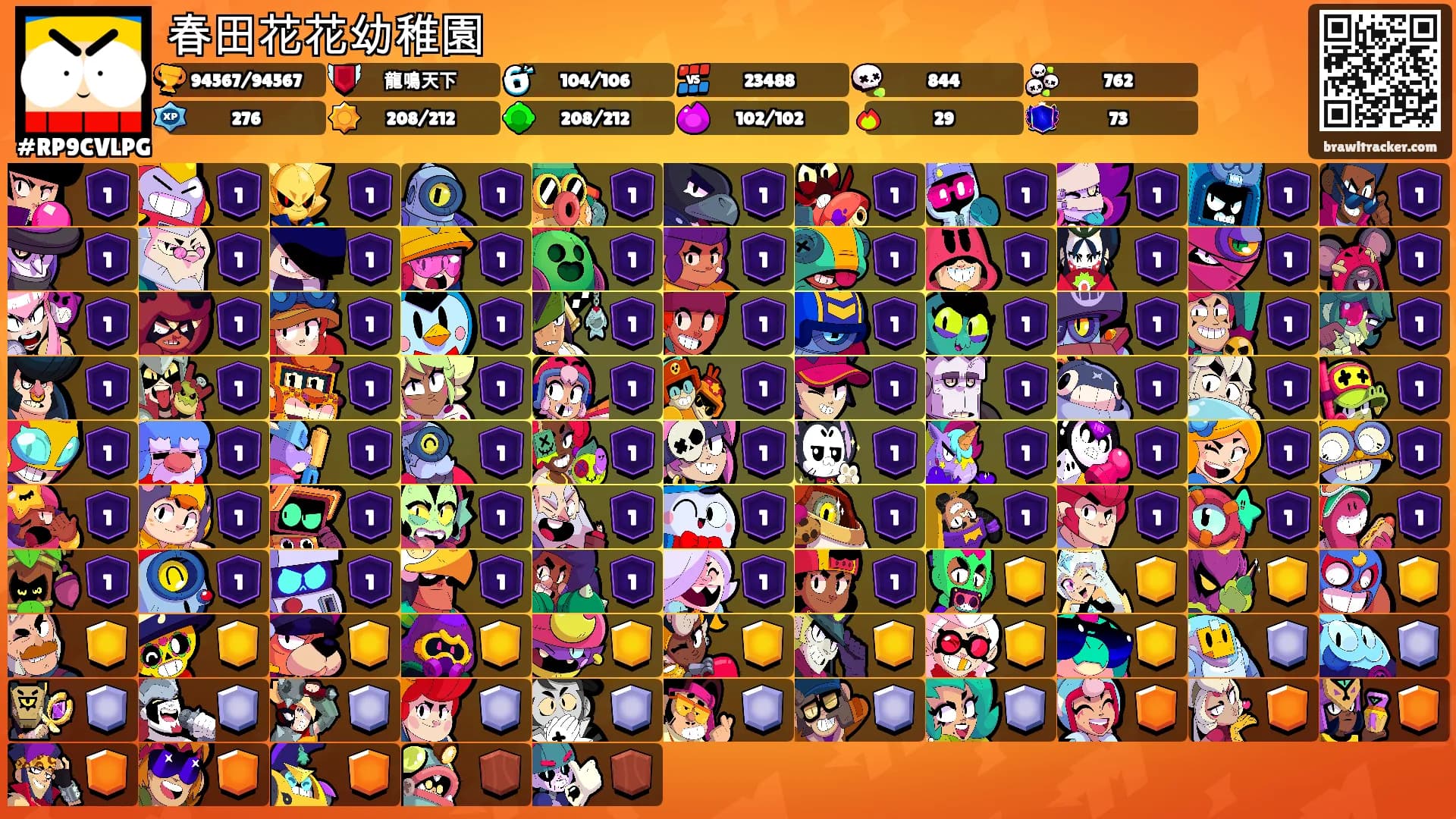 春田花花幼稚園's Ranks