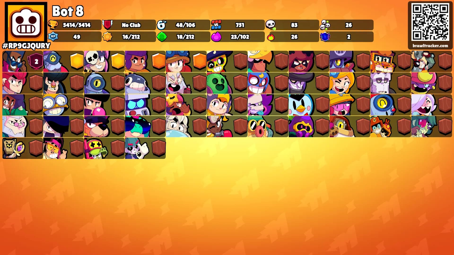 Bot 8's Ranks