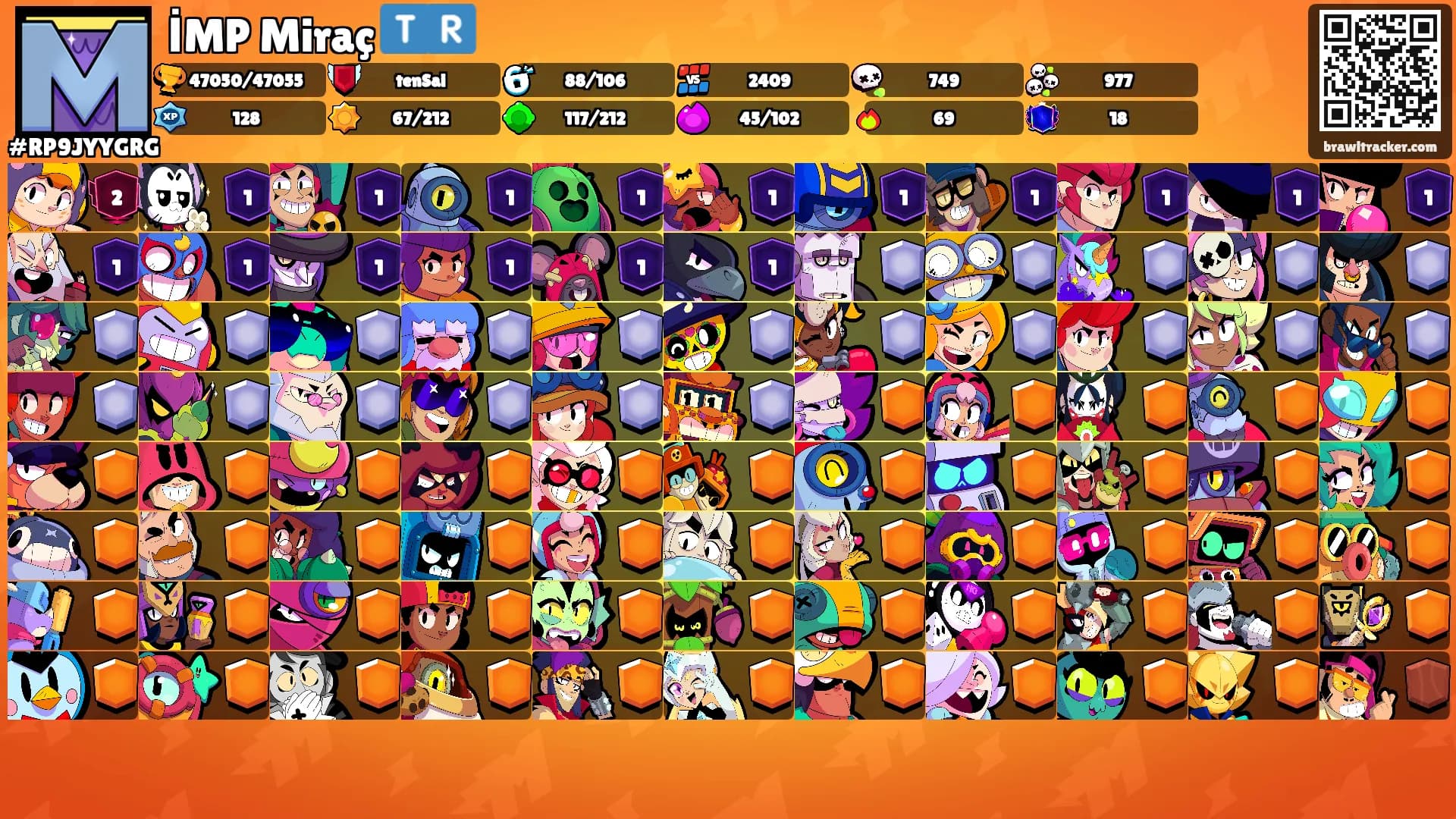 İMP Miraç 🇹🇷's Ranks